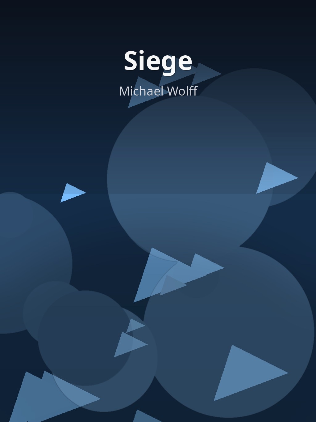 Siege by Michael Wolff book cover