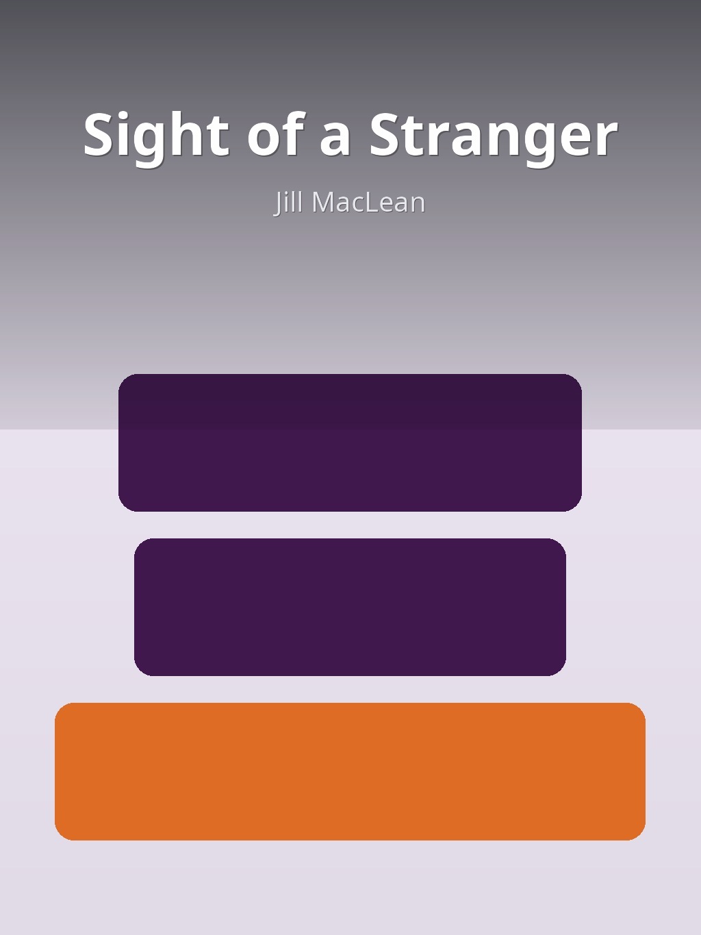 Sight of a Stranger by Jill MacLean book cover
