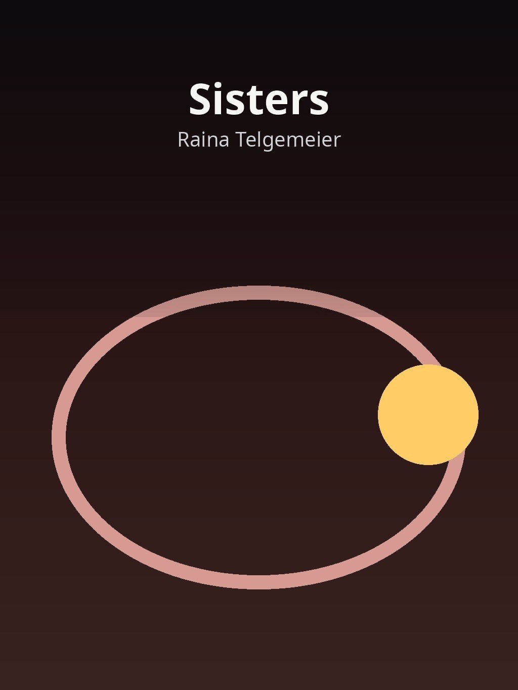 Sisters by Raina Telgemeier book cover