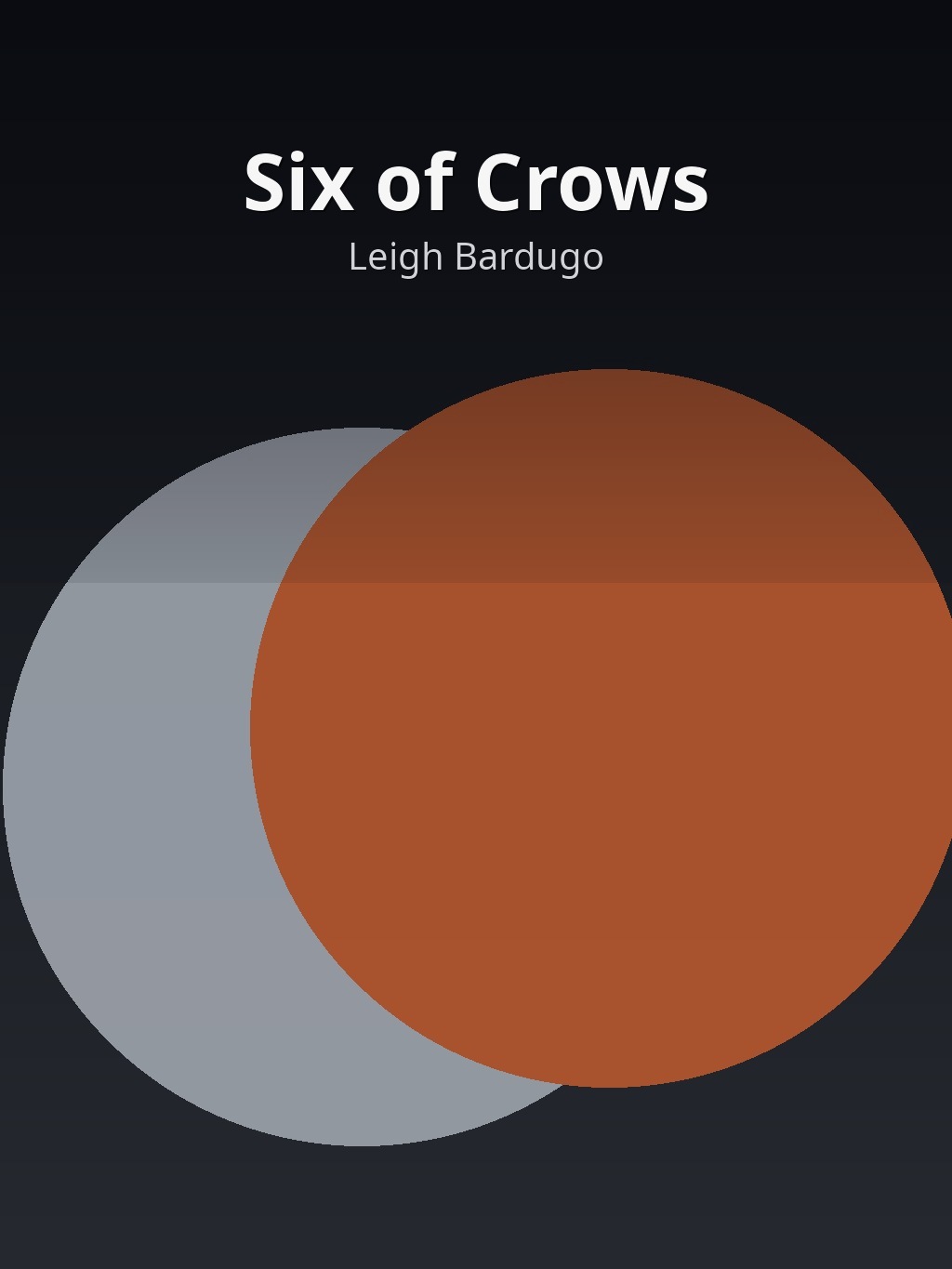 Six of Crows by Leigh Bardugo book cover