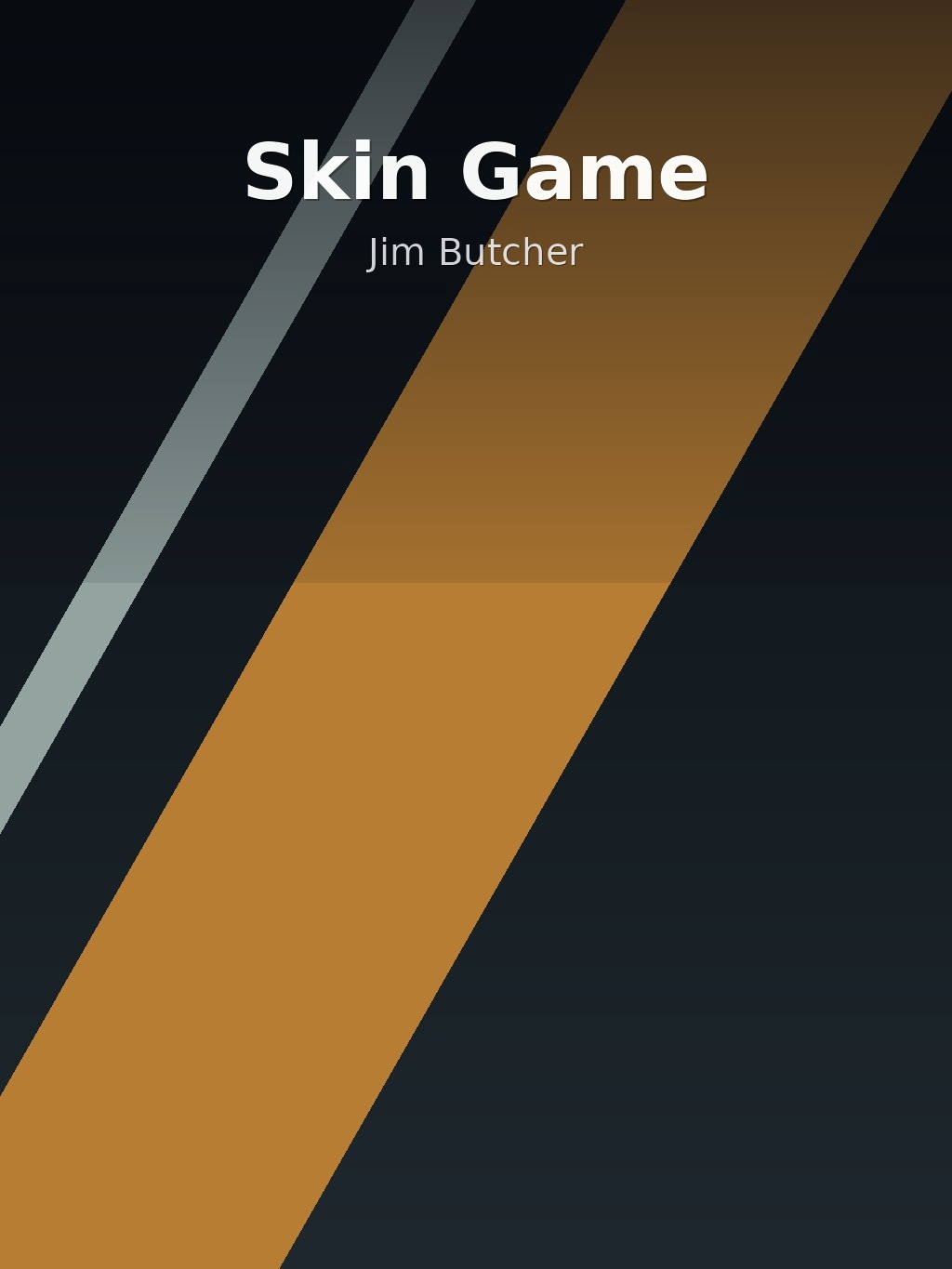 Skin Game by Jim Butcher book cover