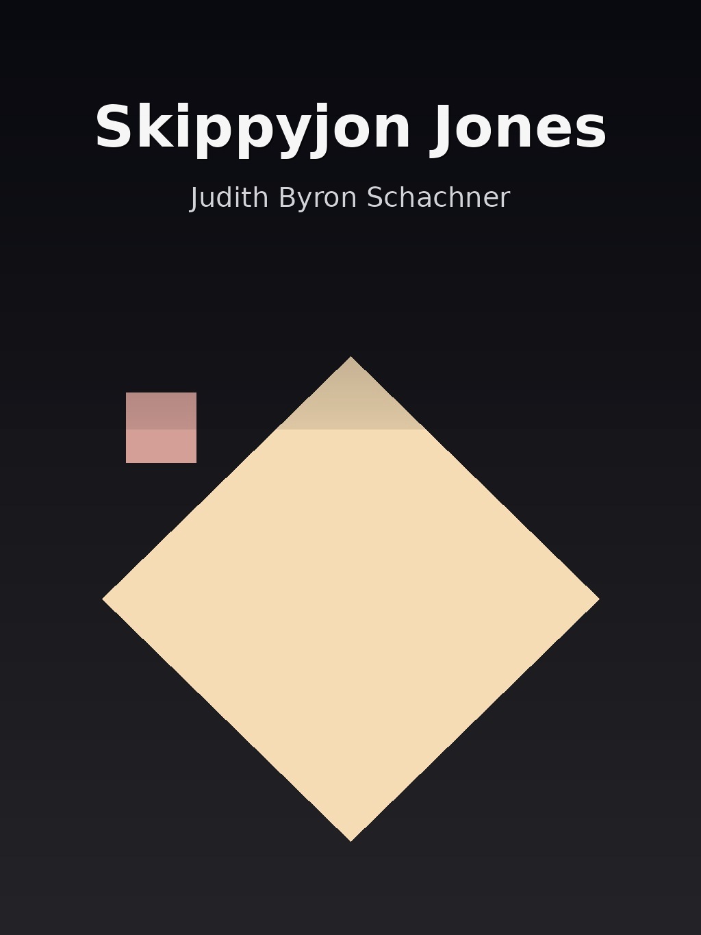 Skippyjon Jones by Judith Byron Schachner book cover