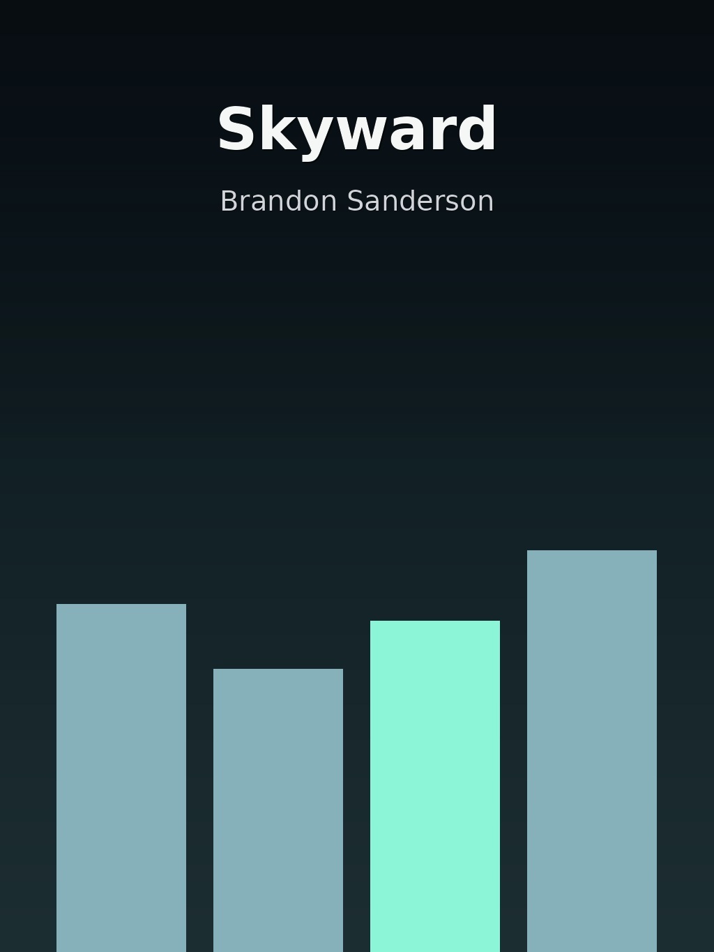 Skyward by Brandon Sanderson book cover