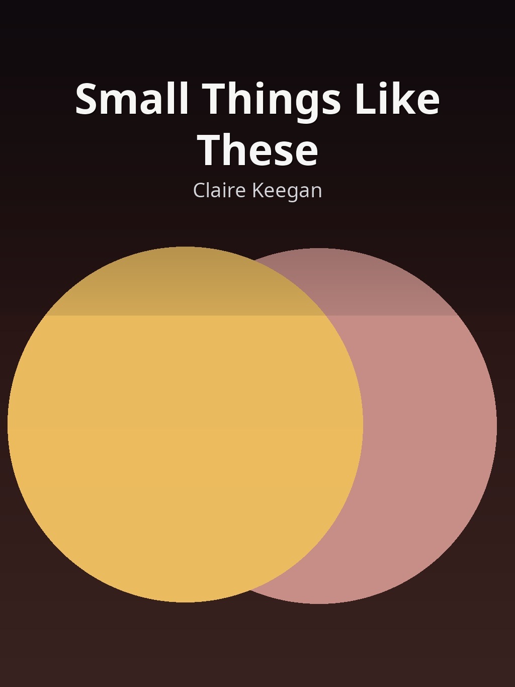 Small Things Like These by Claire Keegan book cover