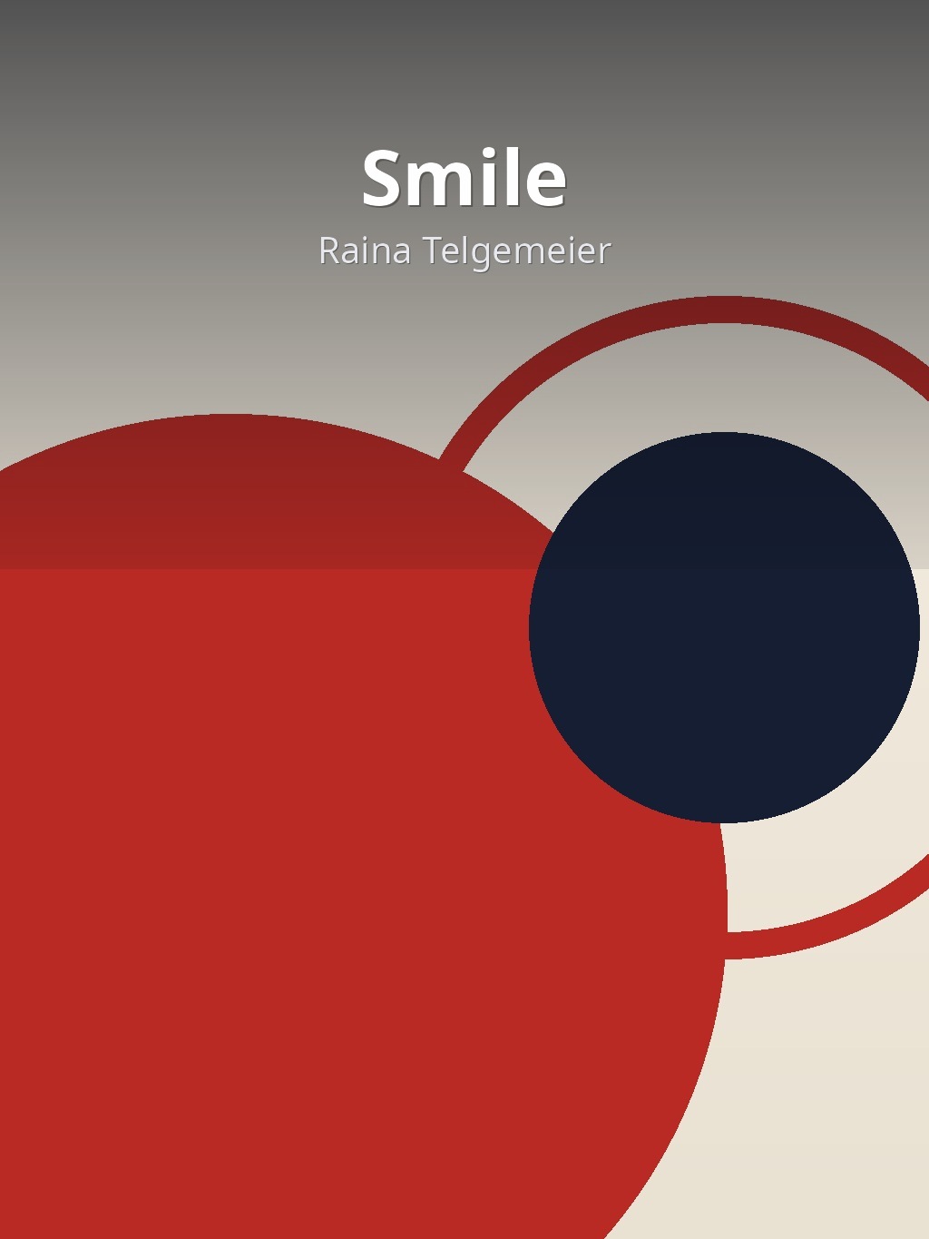 Smile by Raina Telgemeier book cover
