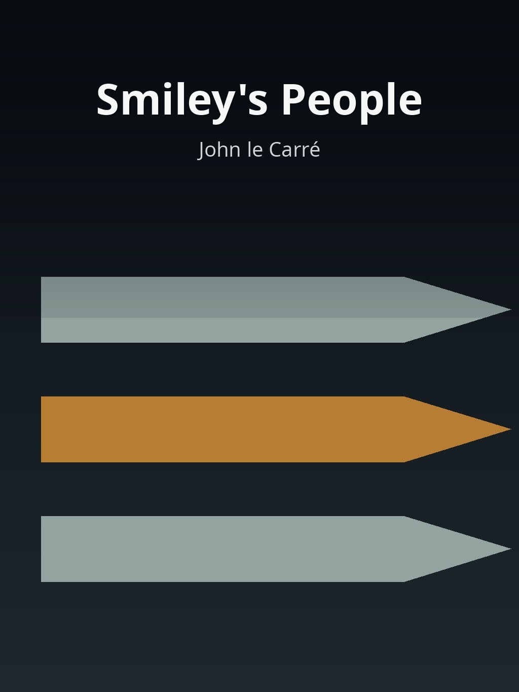 Smiley's People by John le Carré book cover