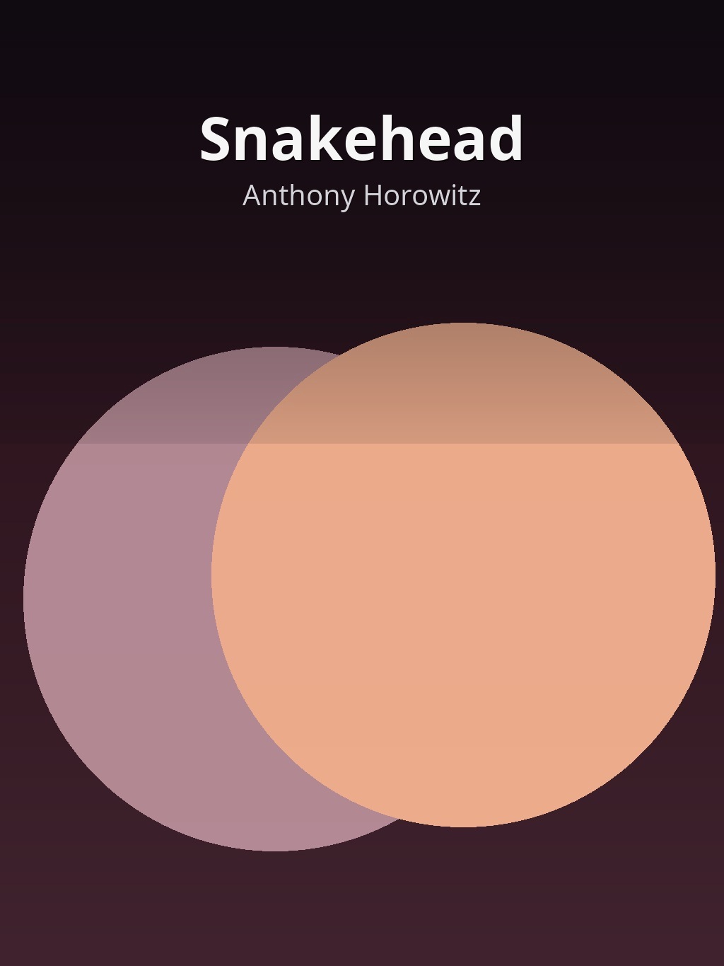 Snakehead by Anthony Horowitz book cover
