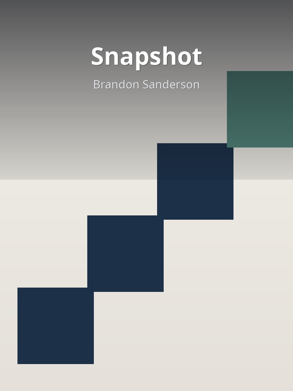 Snapshot by Brandon Sanderson book cover
