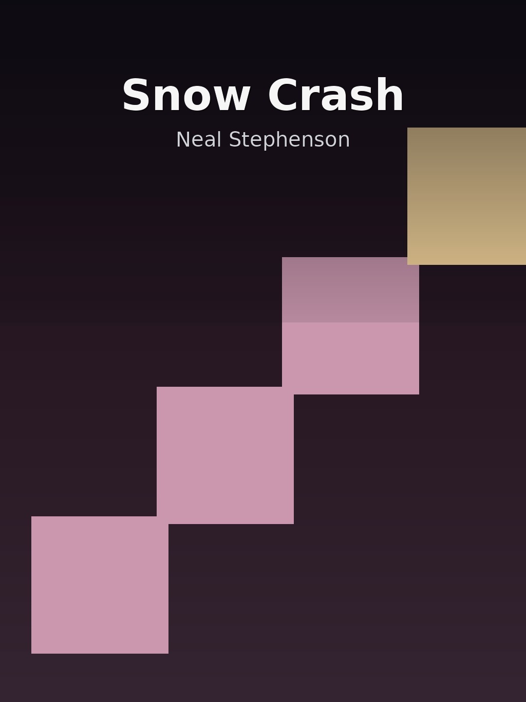 Snow Crash by Neal Stephenson book cover