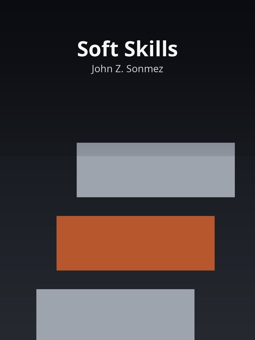 Soft Skills by John Z. Sonmez book cover