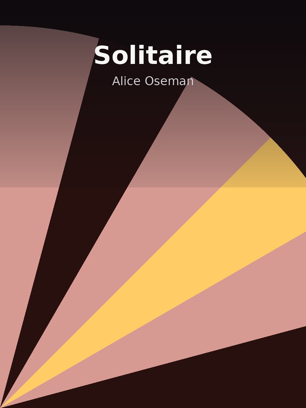 Solitaire by Alice Oseman book cover