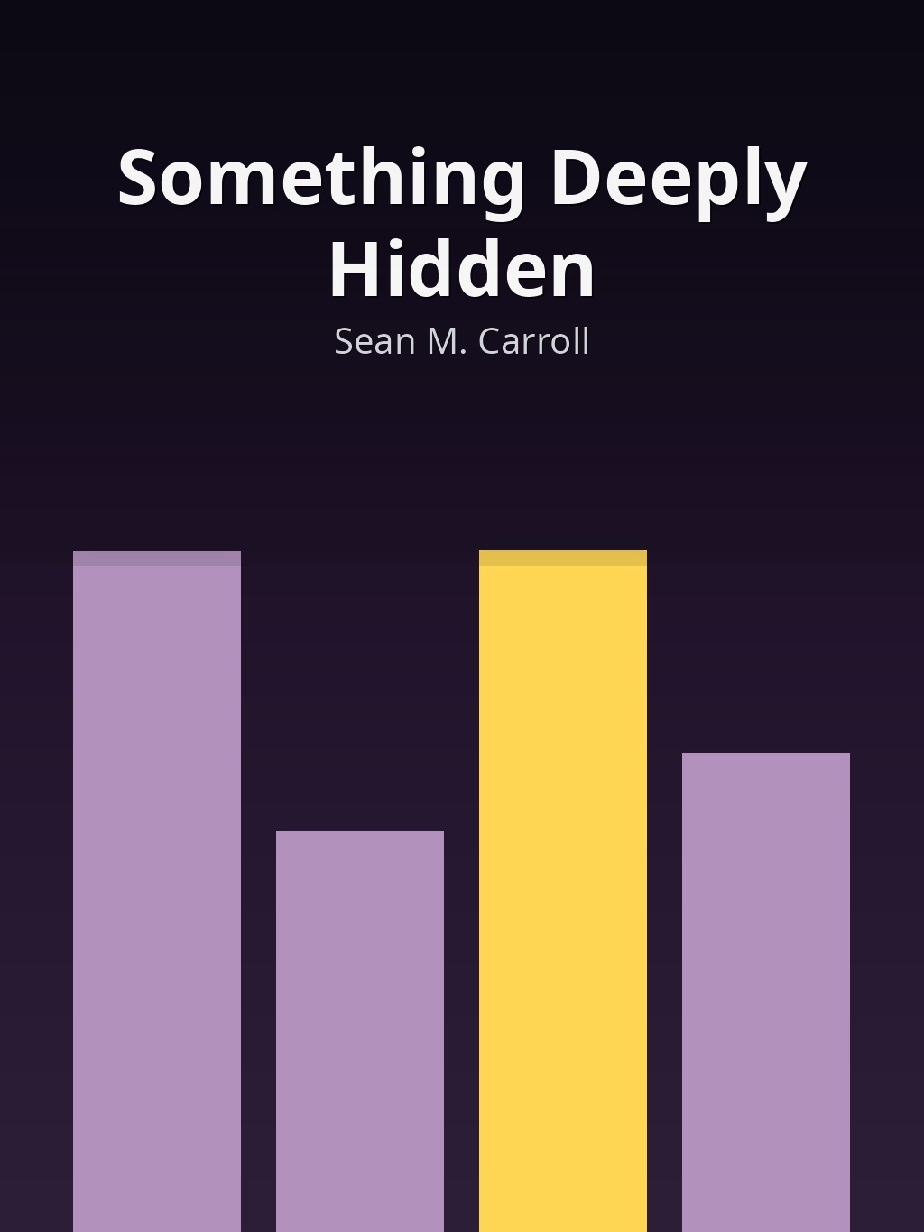 Something Deeply Hidden by Sean M. Carroll book cover
