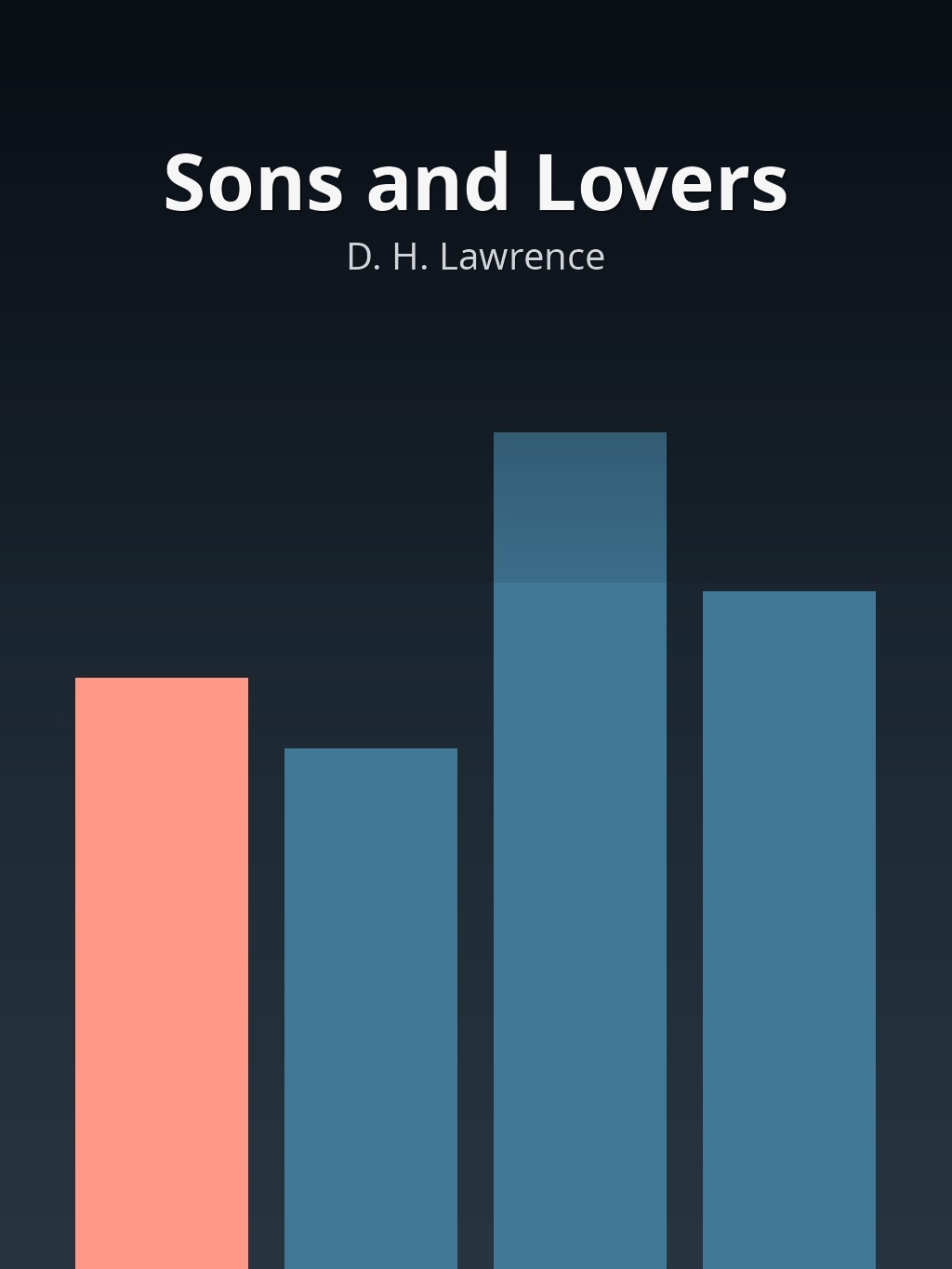 Sons and Lovers by D. H. Lawrence book cover