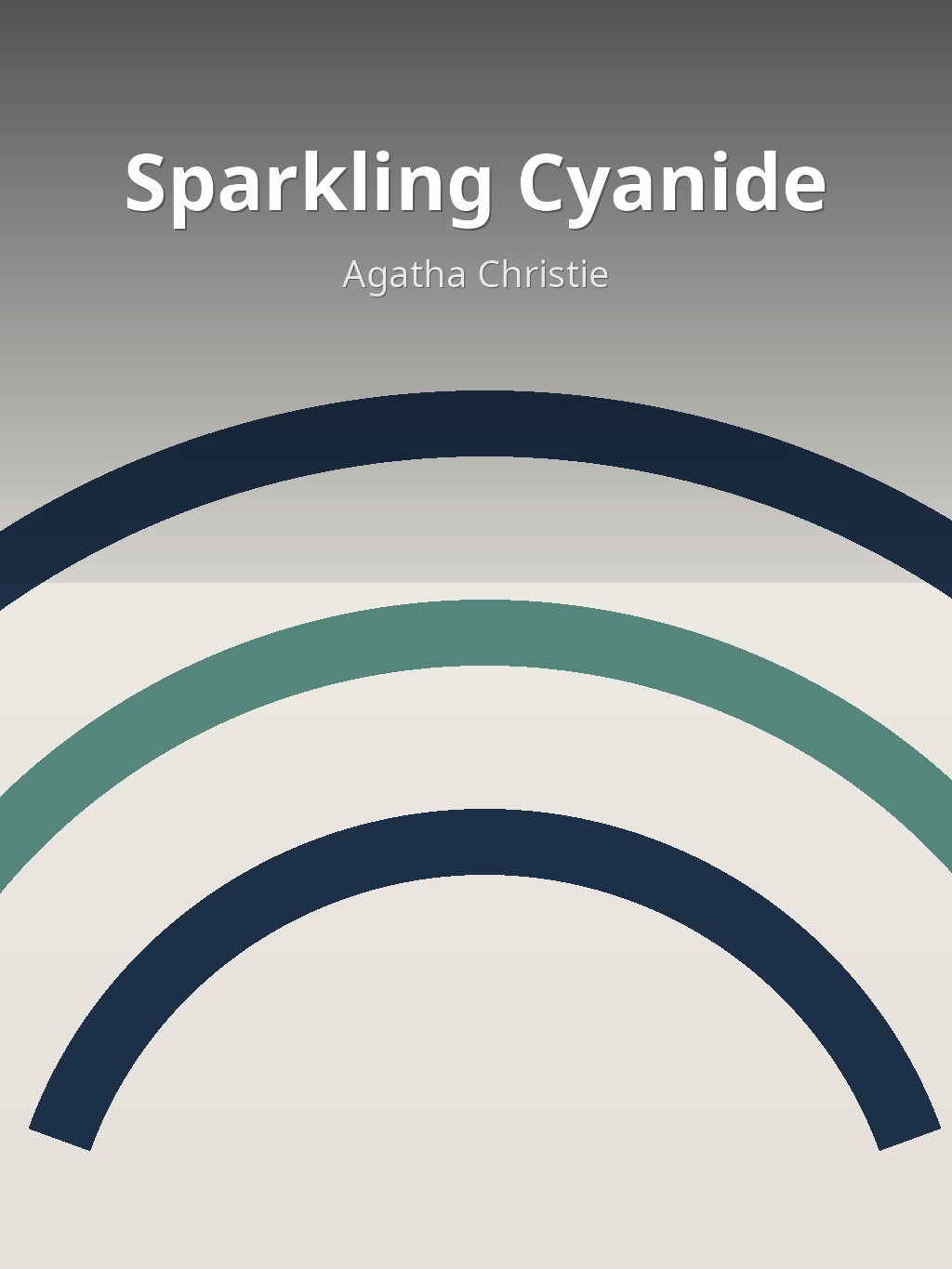Sparkling Cyanide by Agatha Christie book cover