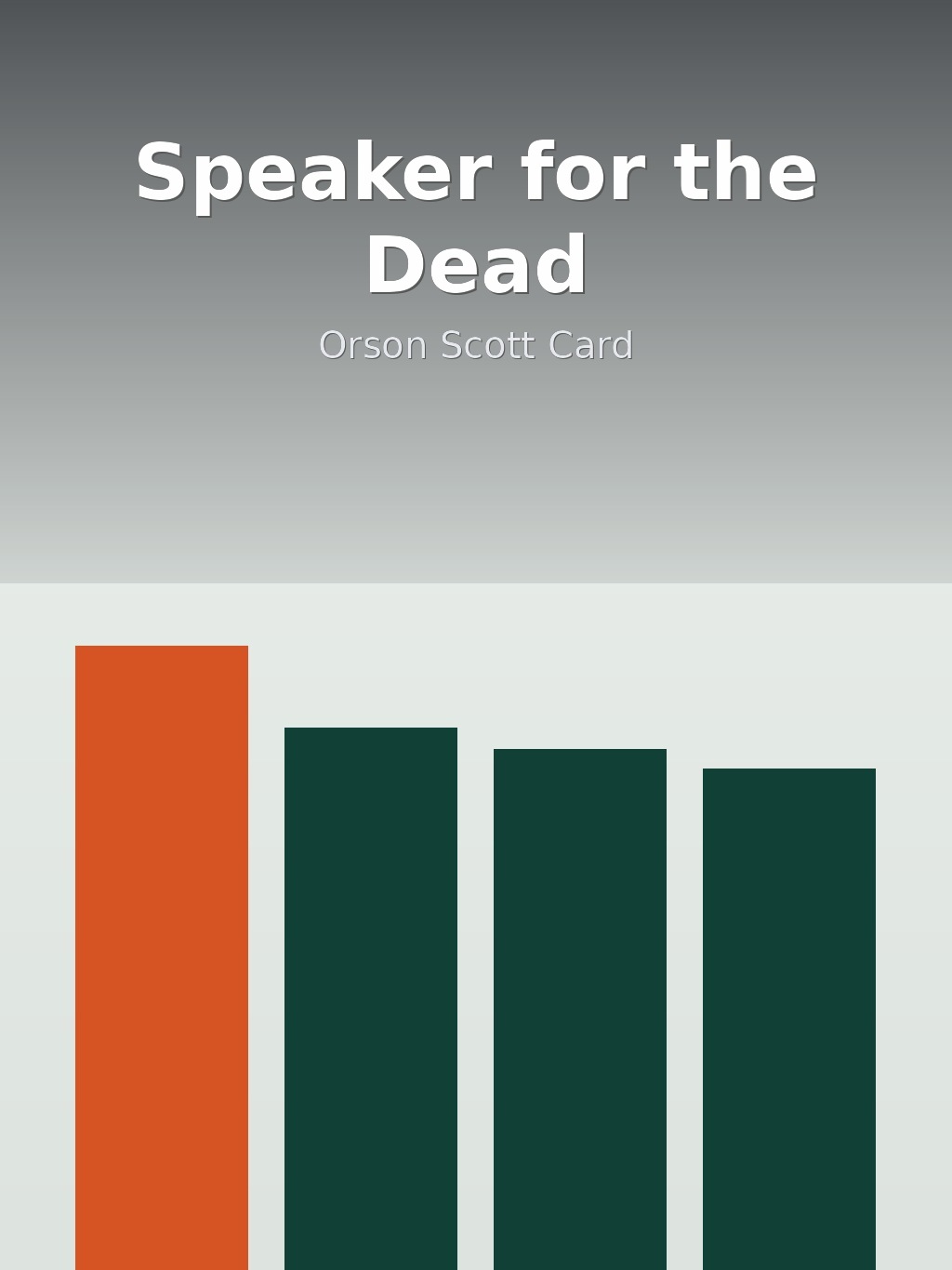 Speaker for the Dead by Orson Scott Card book cover