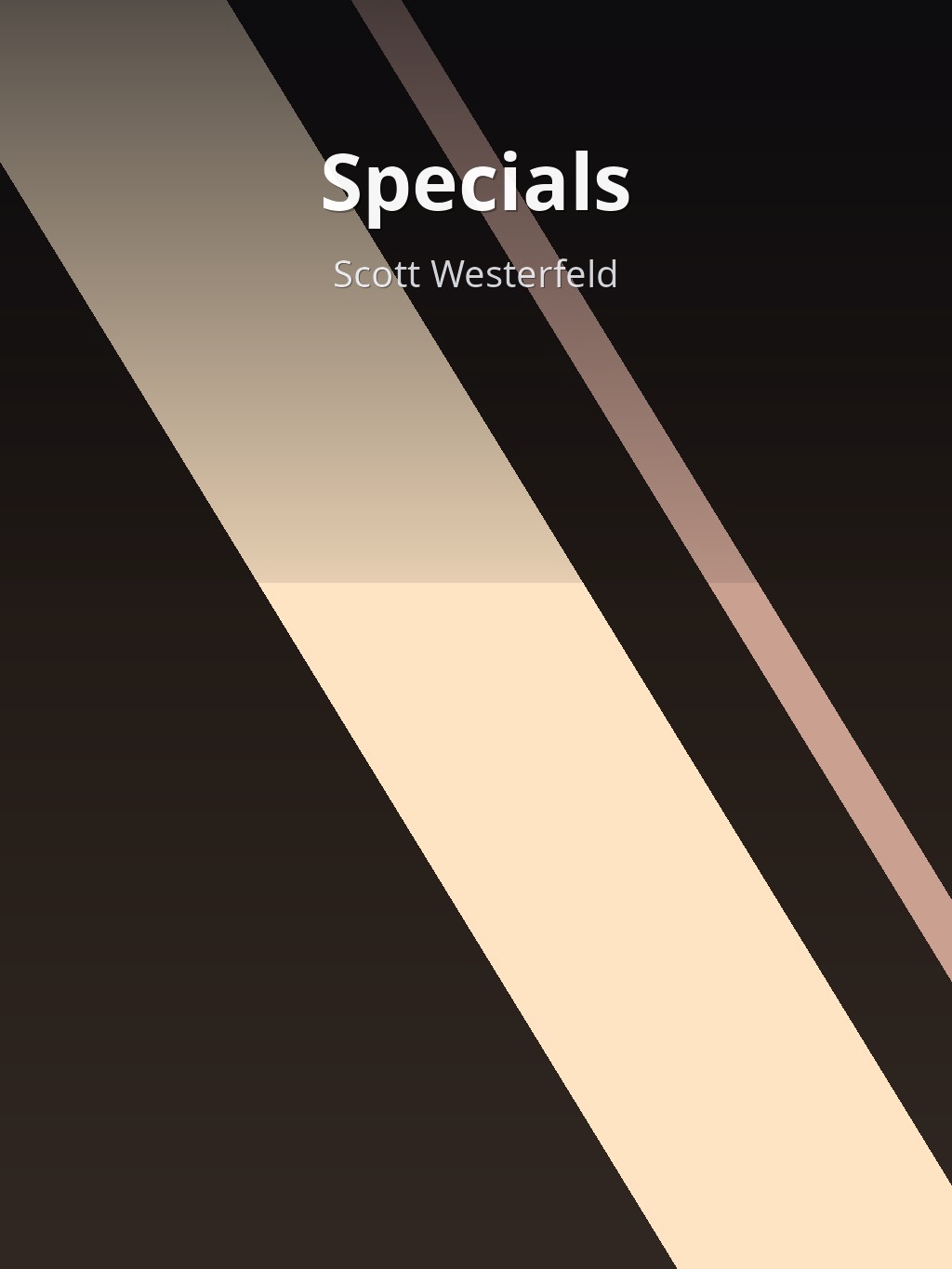 Specials by Scott Westerfeld book cover