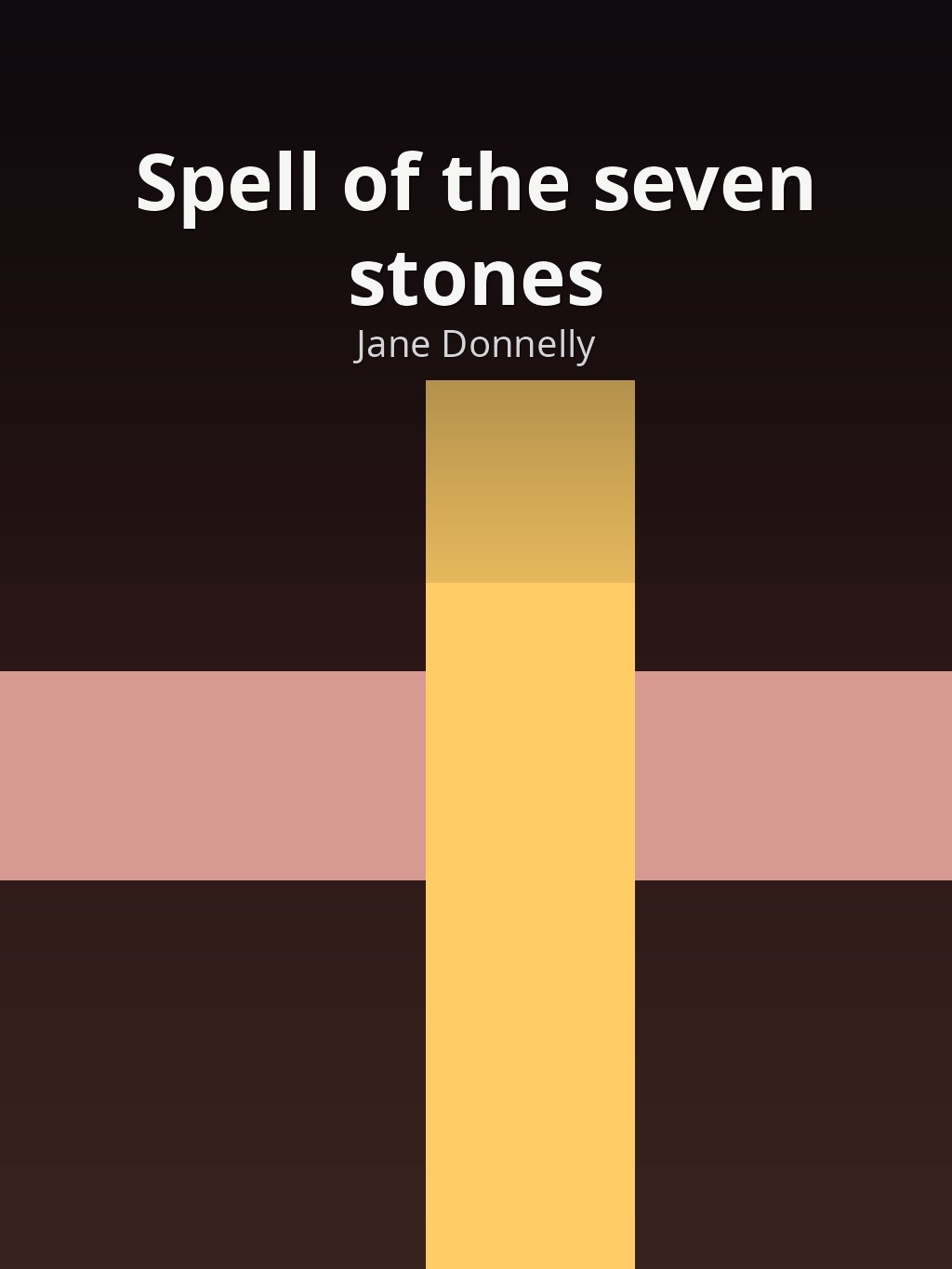 Spell of the seven stones by Jane Donnelly book cover