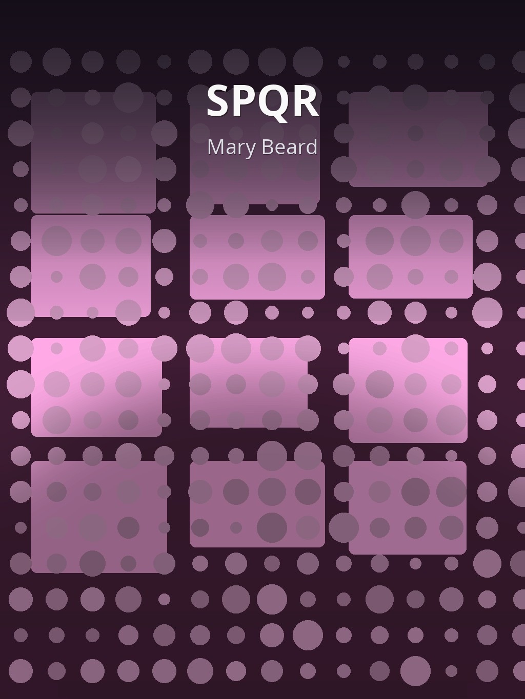 SPQR by Mary Beard book cover