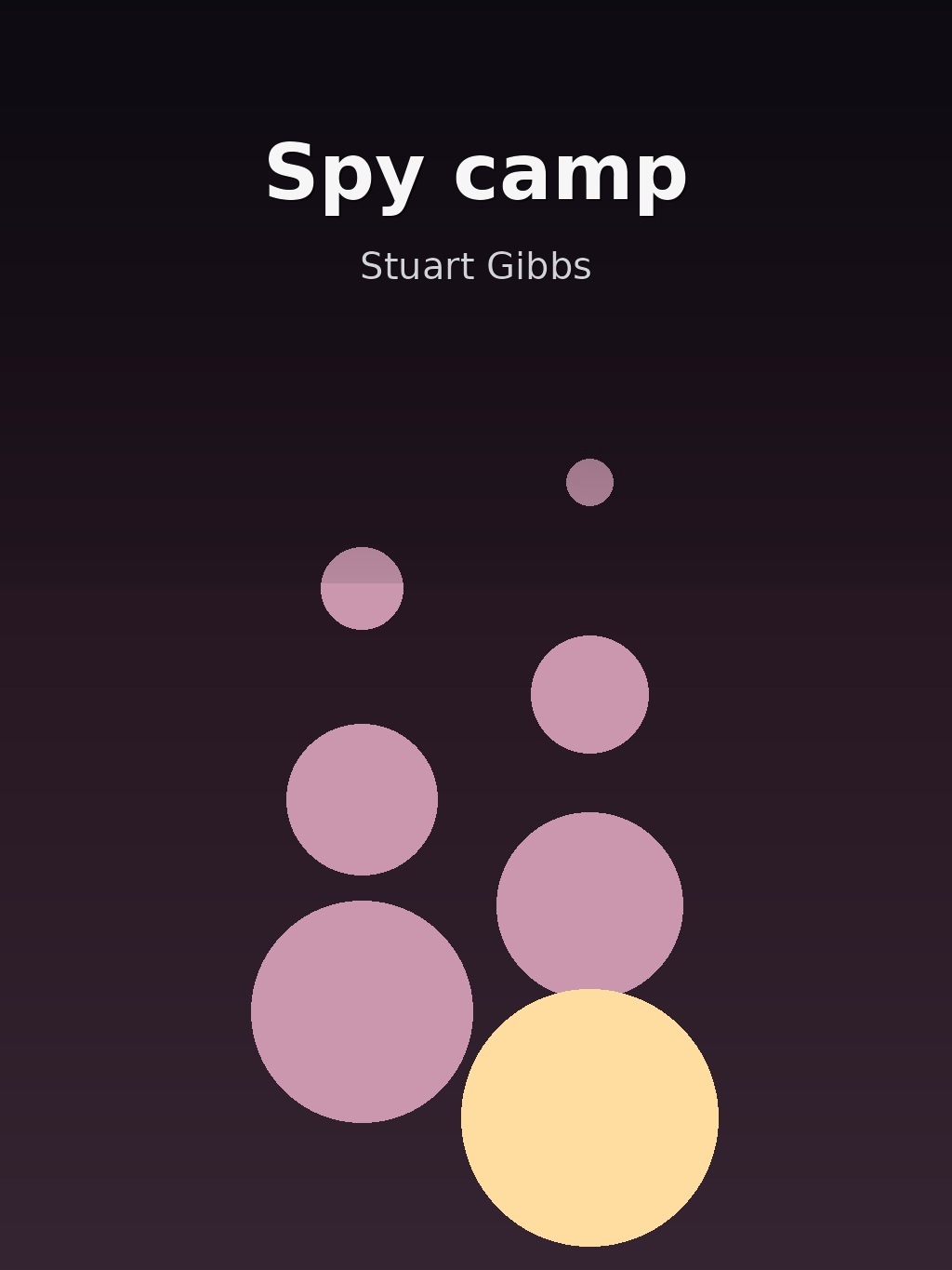 Spy camp by Stuart Gibbs book cover