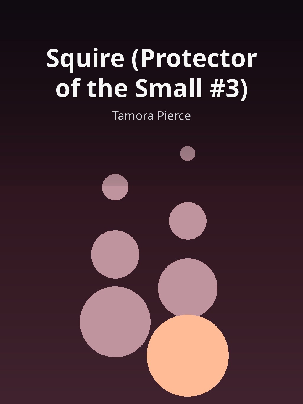 Squire (Protector of the Small #3) by Tamora Pierce book cover