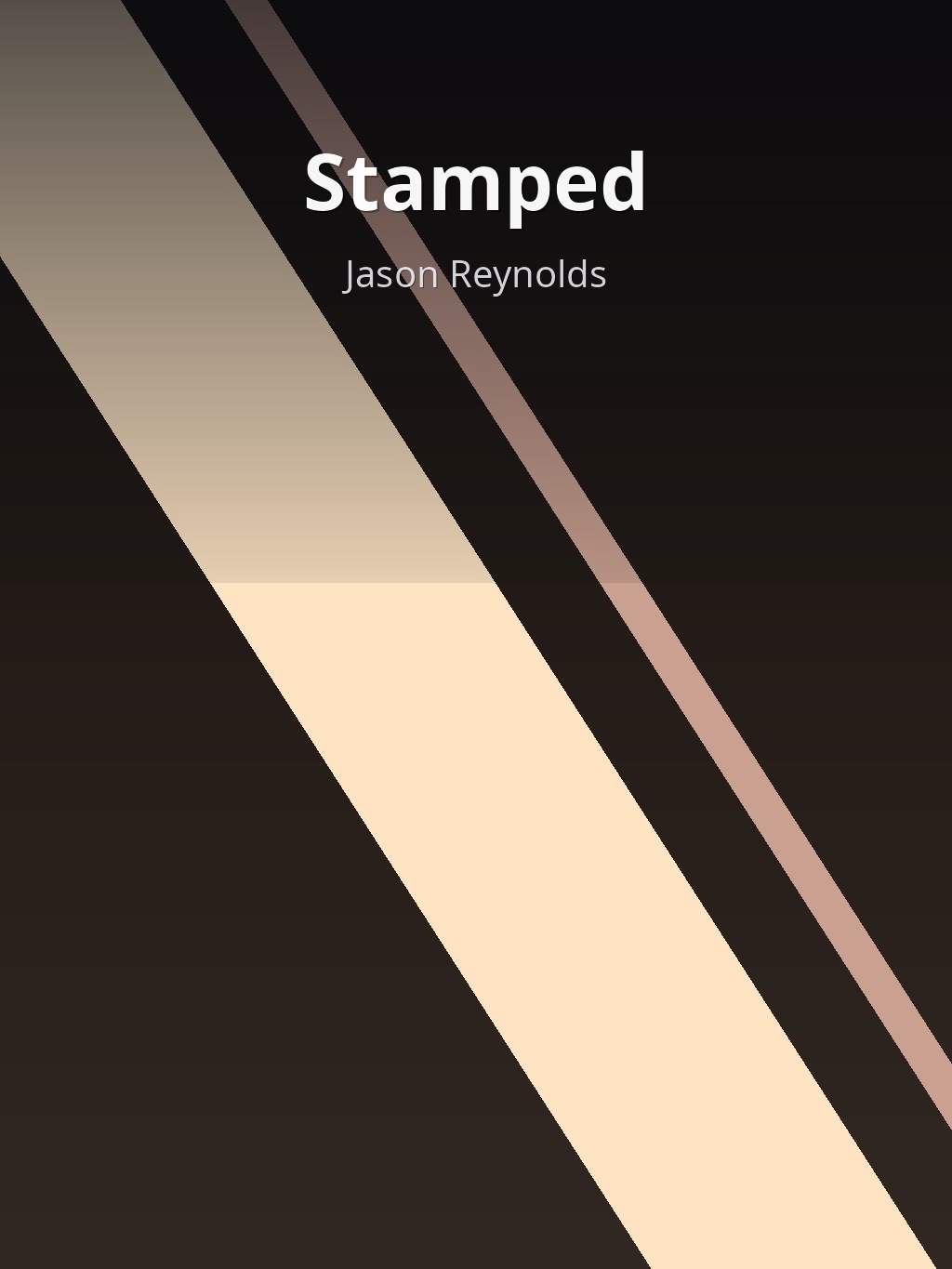 Stamped by Jason Reynolds book cover