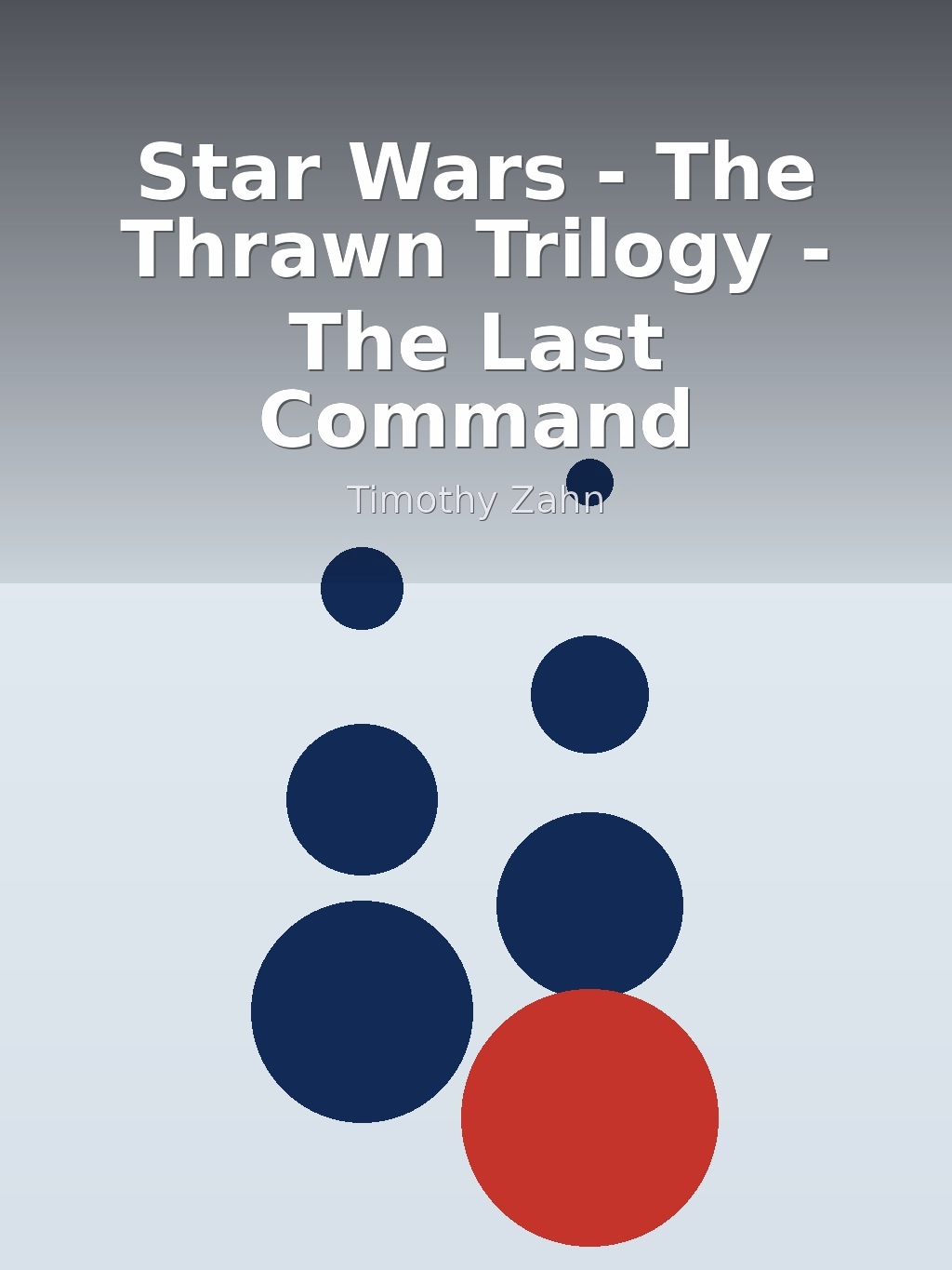 Star Wars - The Thrawn Trilogy - The Last Command by Timothy Zahn book cover