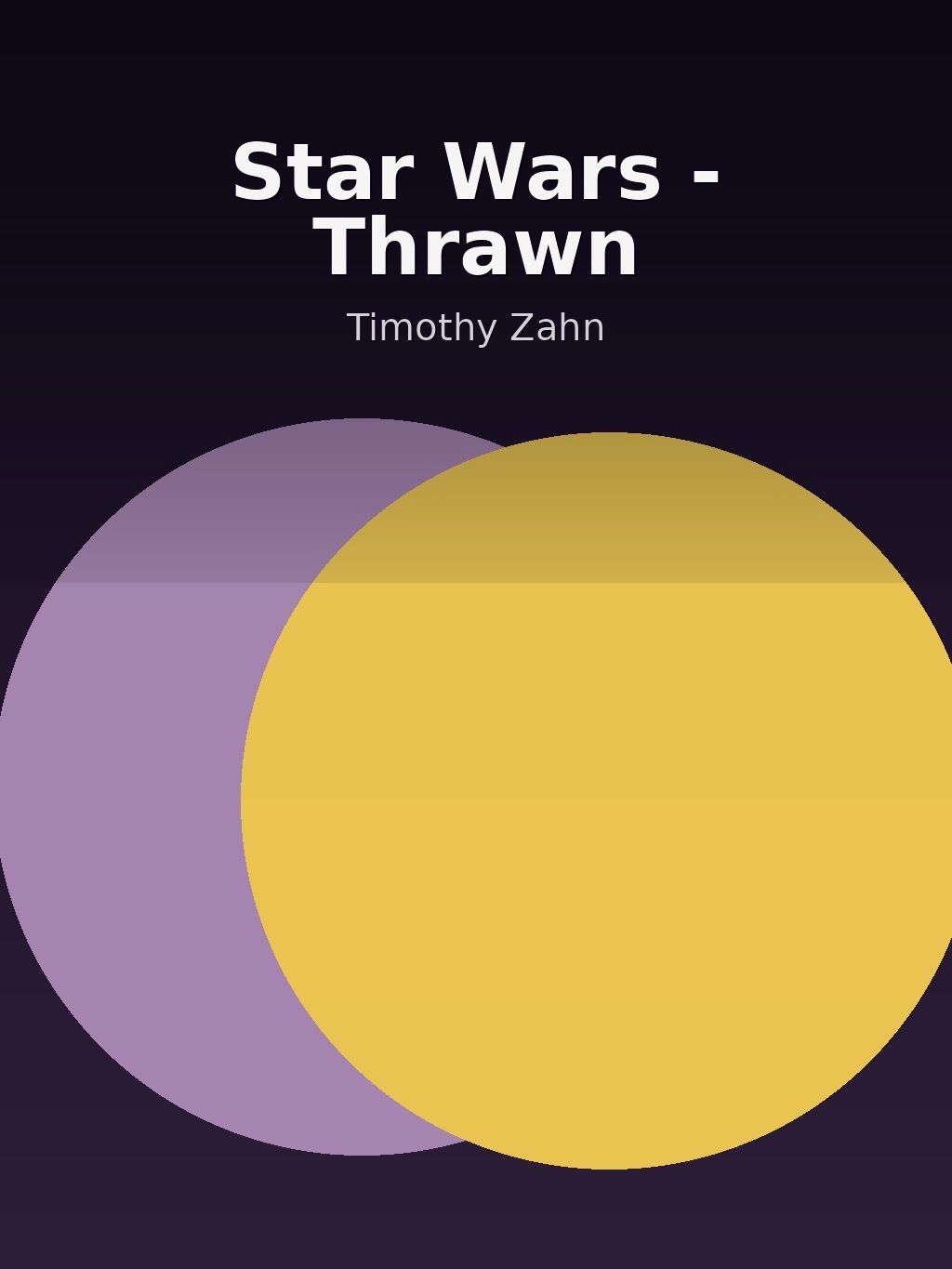 Star Wars - Thrawn by Timothy Zahn book cover