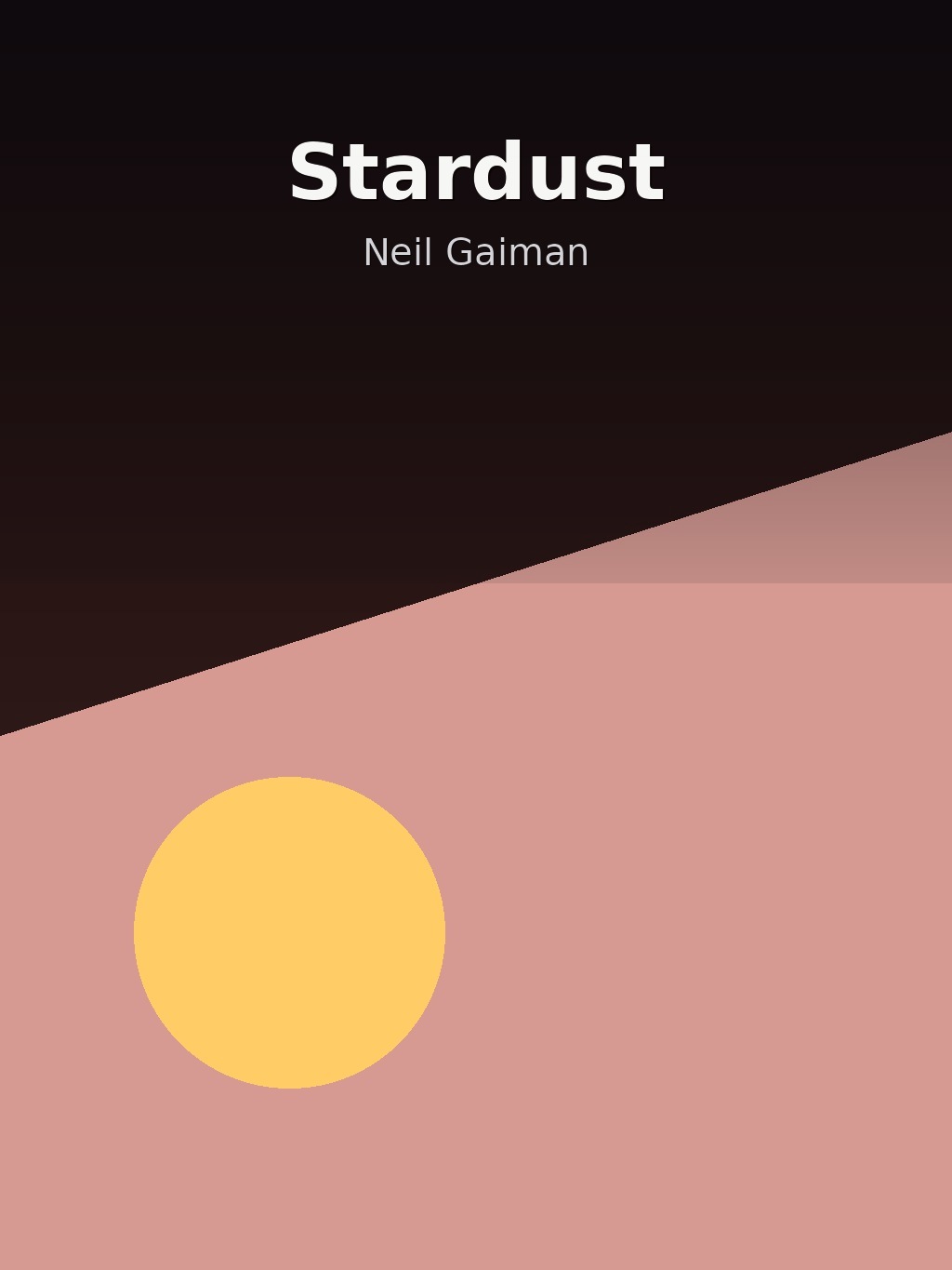 Stardust by Neil Gaiman book cover