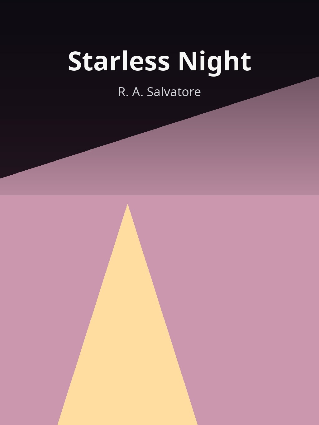 Starless Night by R. A. Salvatore book cover
