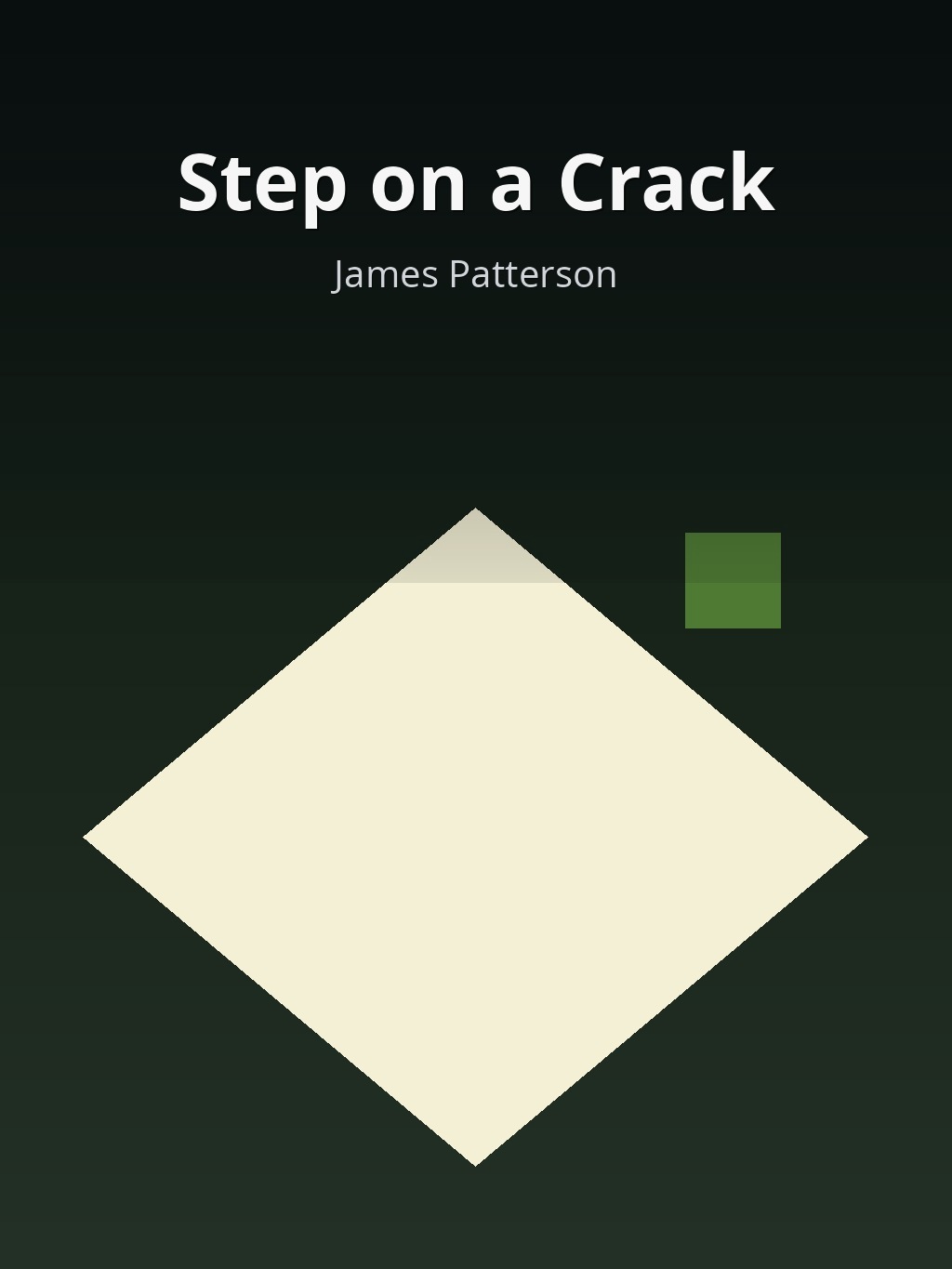 Step on a Crack by James Patterson book cover