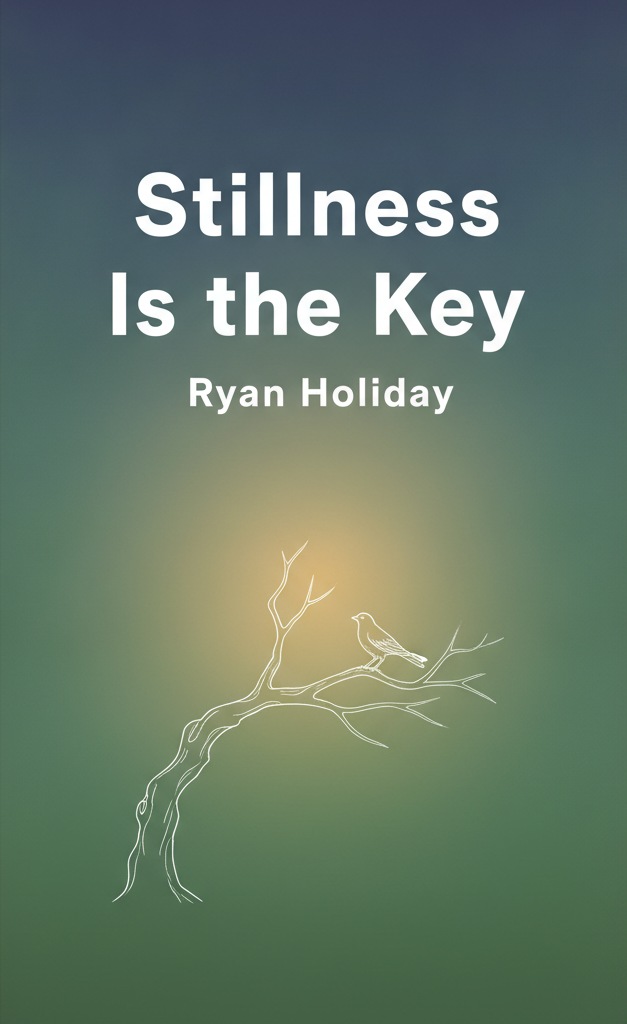 Stillness Is the Key by Ryan Holiday book cover