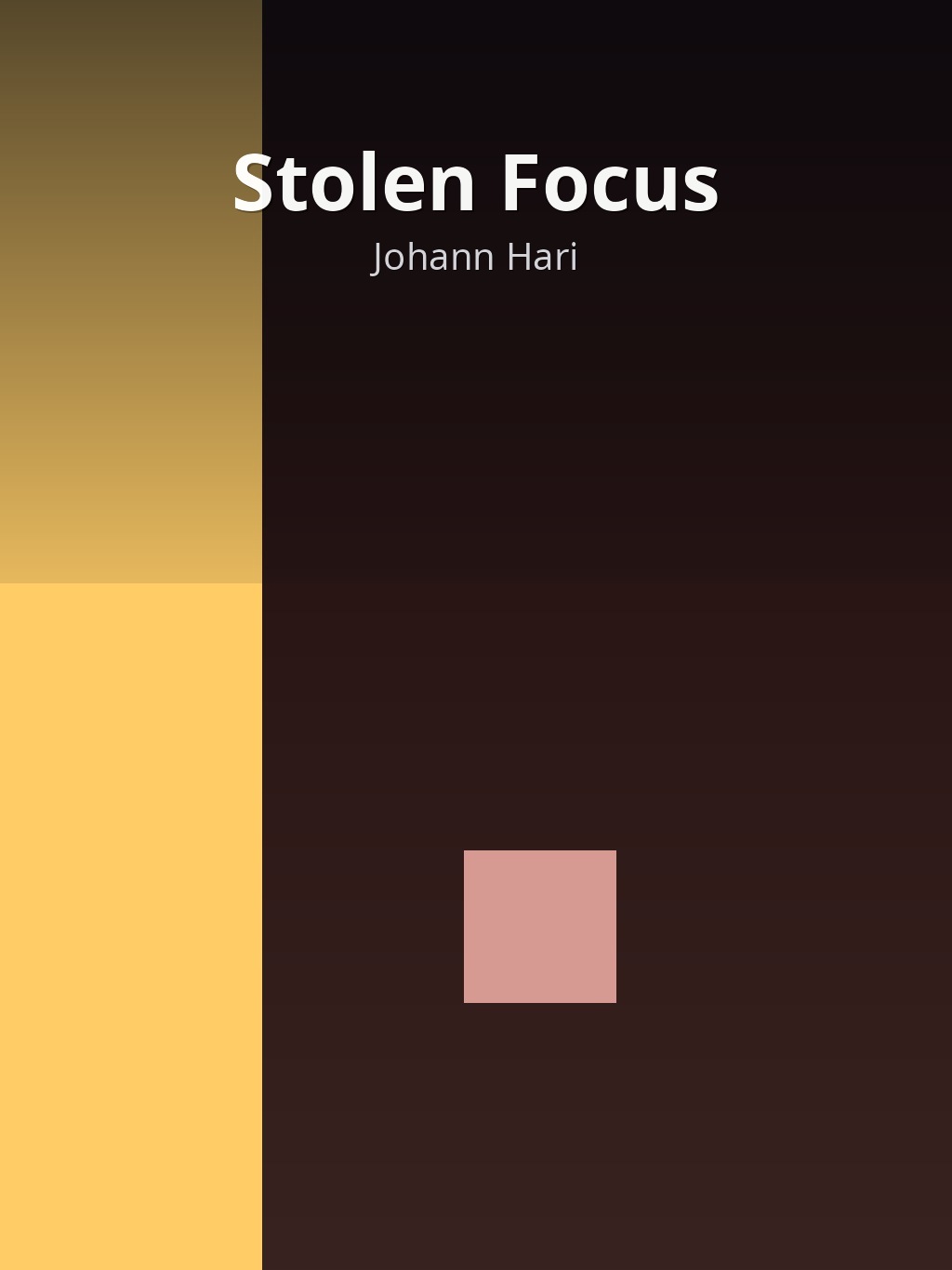 Stolen Focus by Johann Hari book cover
