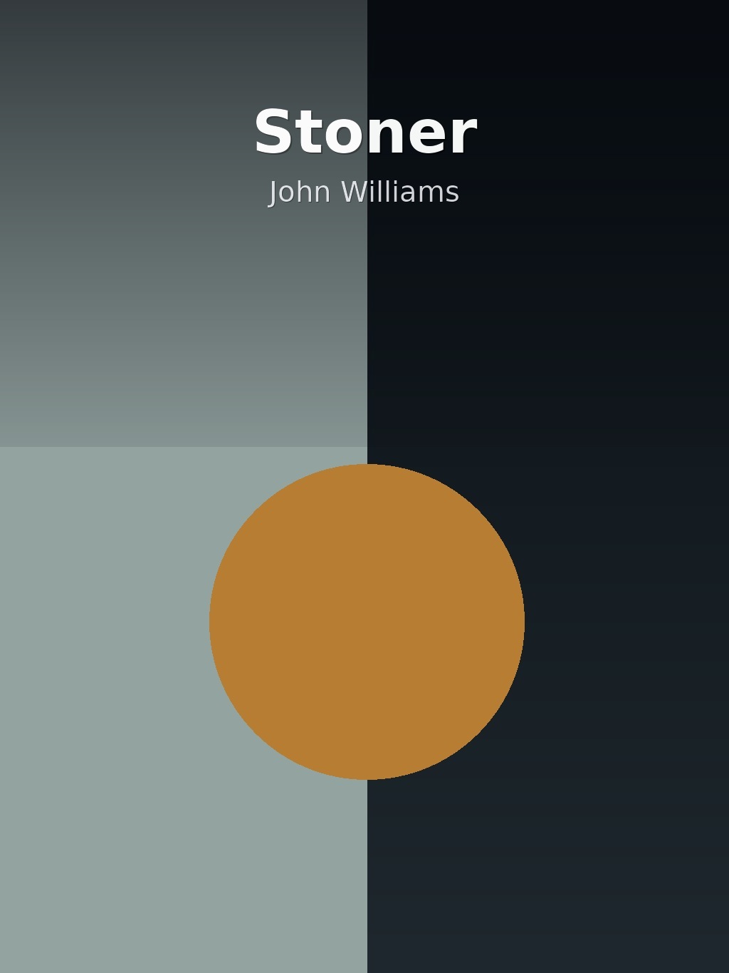 Stoner by John Williams book cover