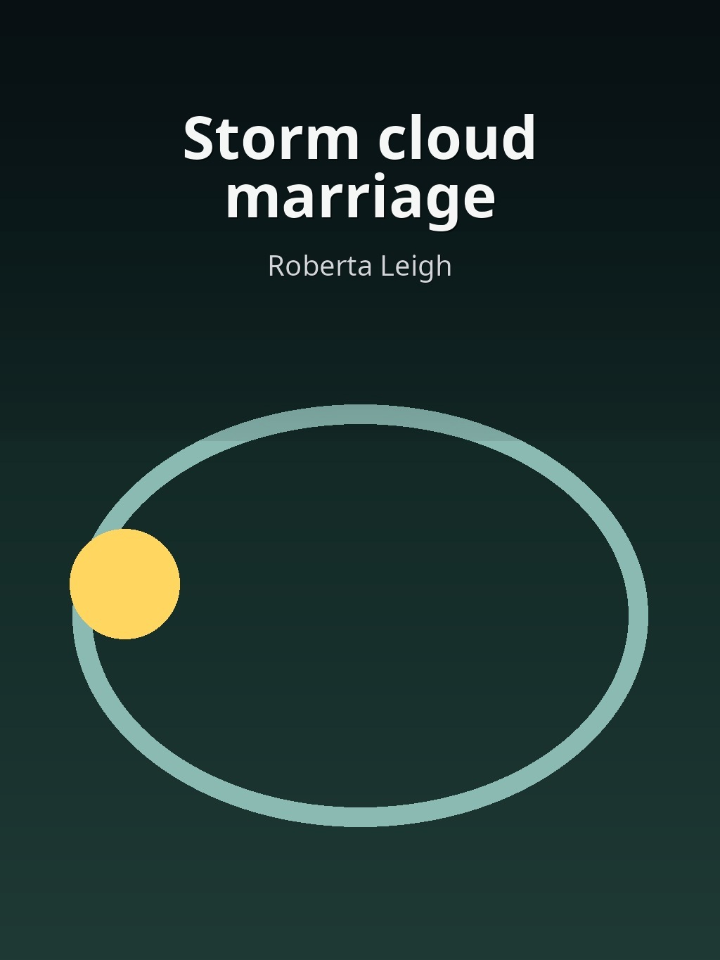 Storm cloud marriage by Roberta Leigh book cover