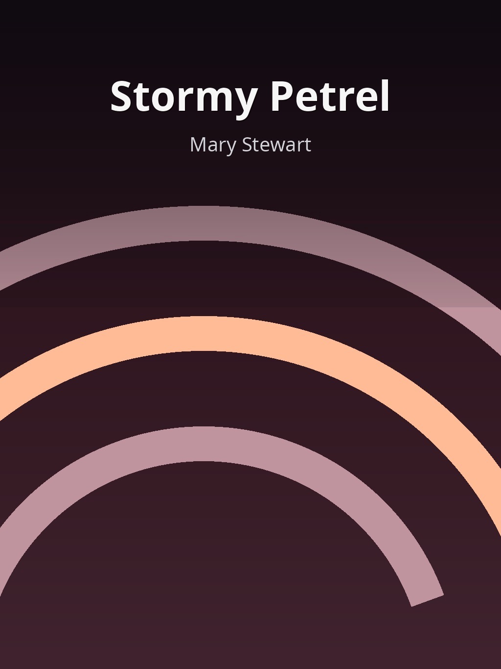 Stormy Petrel by Mary Stewart book cover
