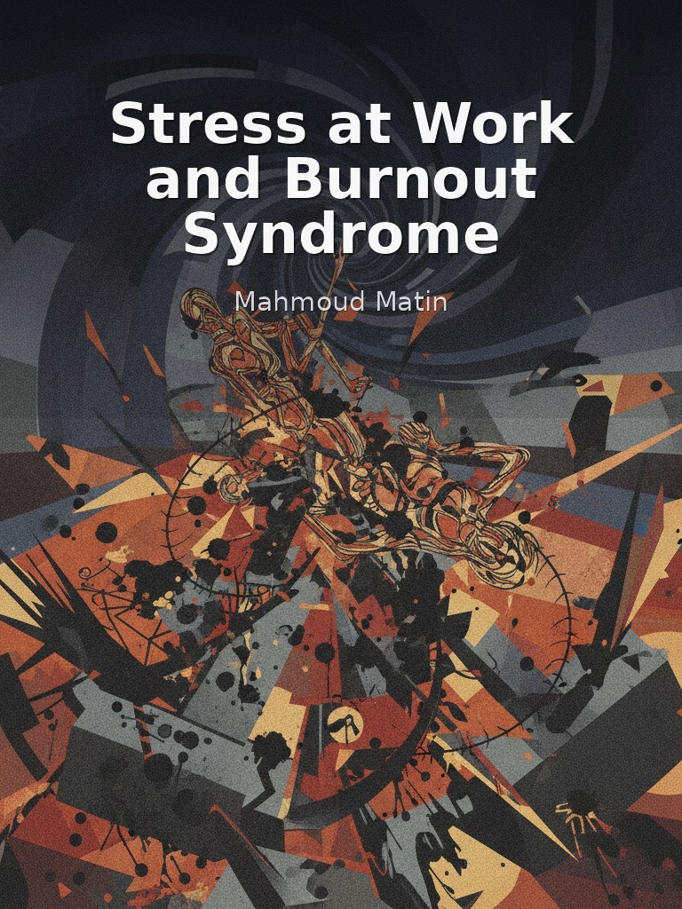 Stress at Work and Burnout Syndrome by Mahmoud Matin book cover