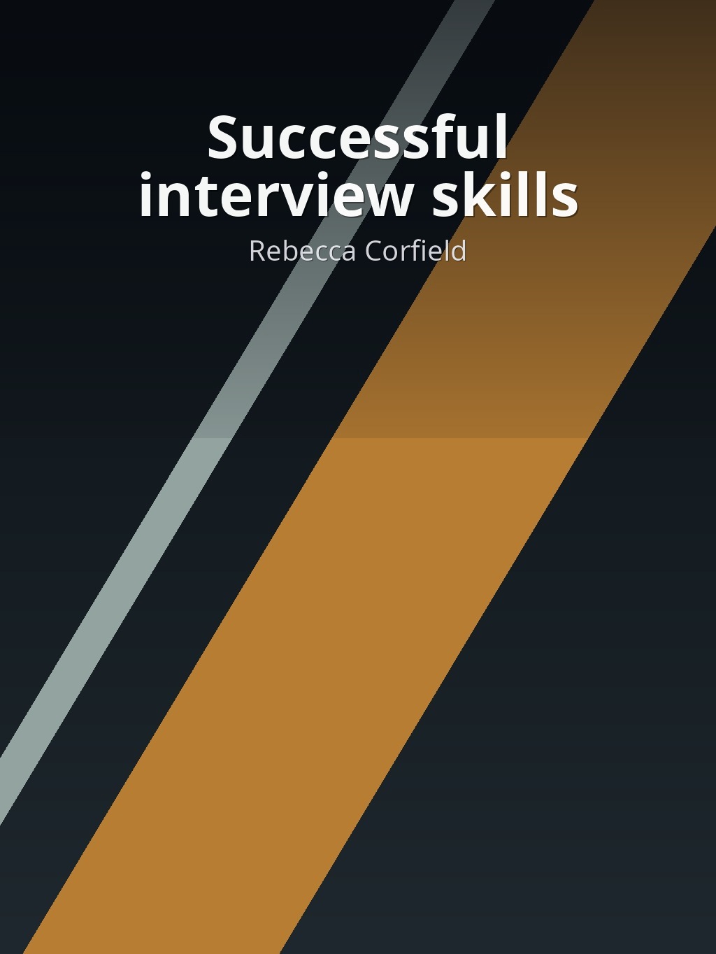Successful interview skills by Rebecca Corfield book cover