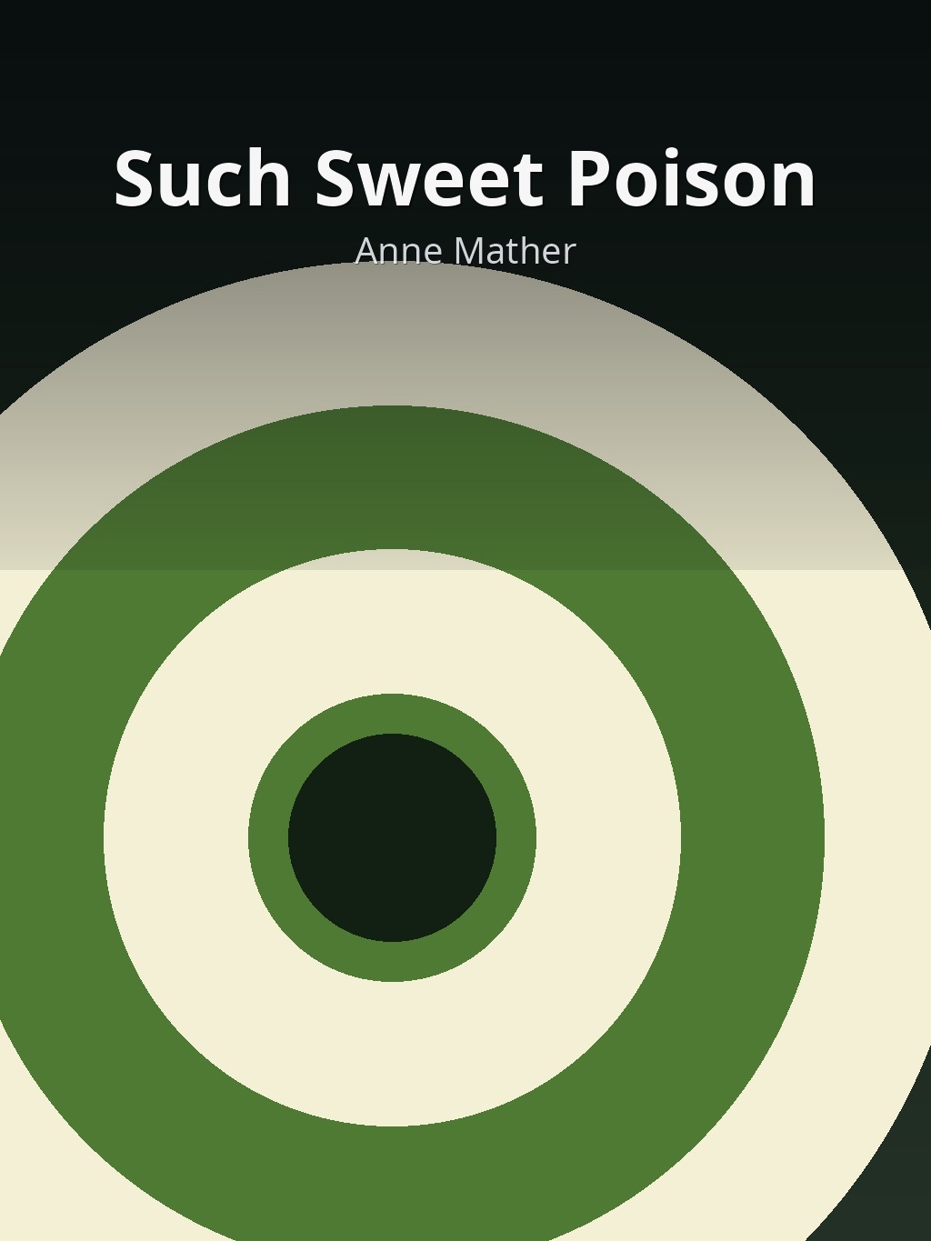 Such Sweet Poison by Anne Mather book cover