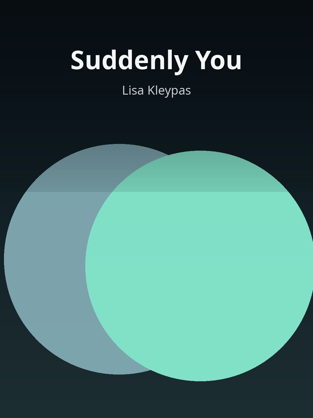 Suddenly You by Lisa Kleypas book cover