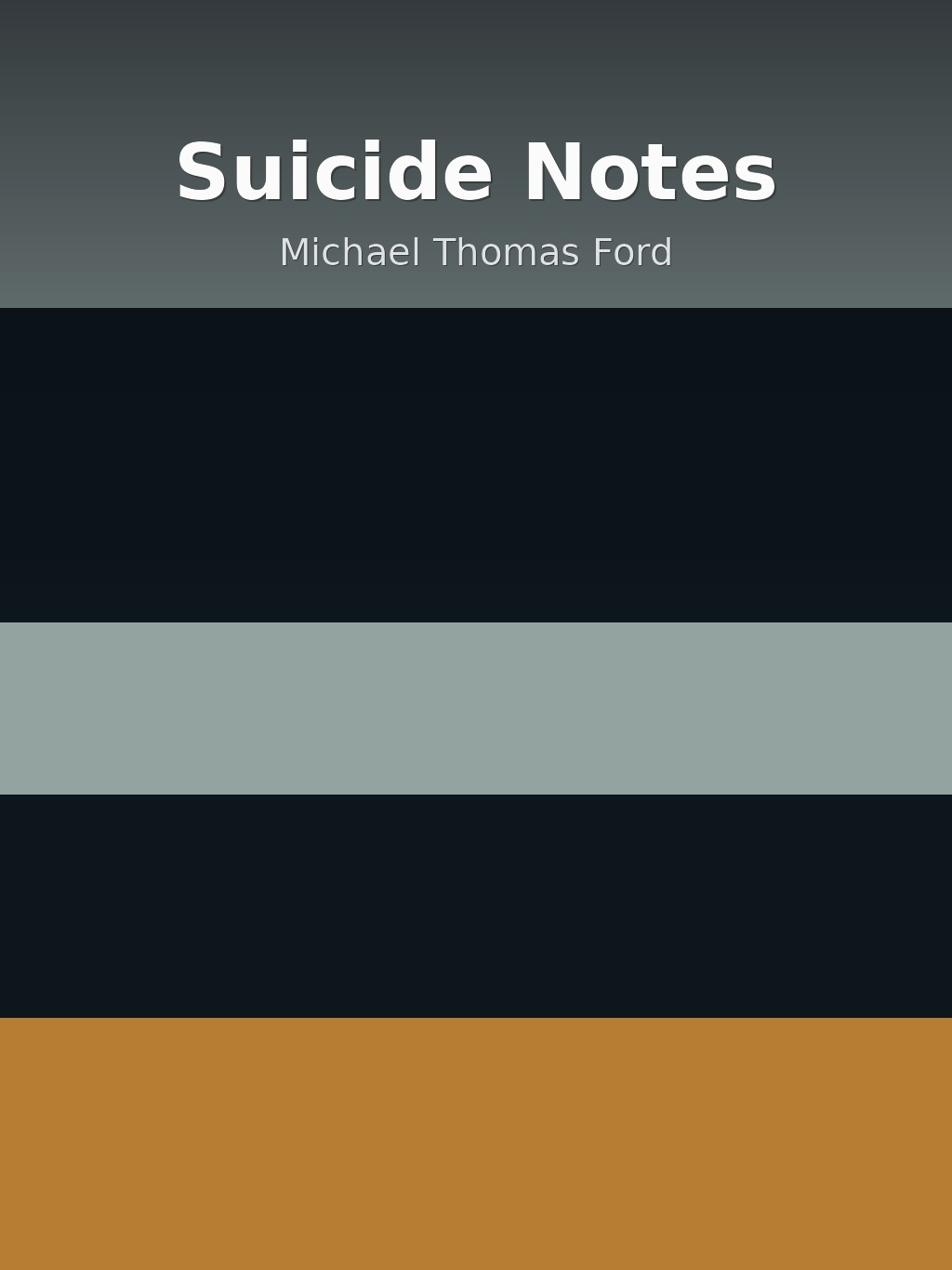 Suicide Notes by Michael Thomas Ford book cover
