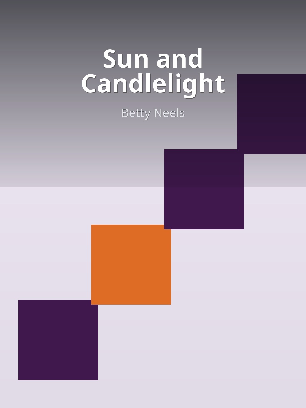 Sun and Candlelight by Betty Neels book cover