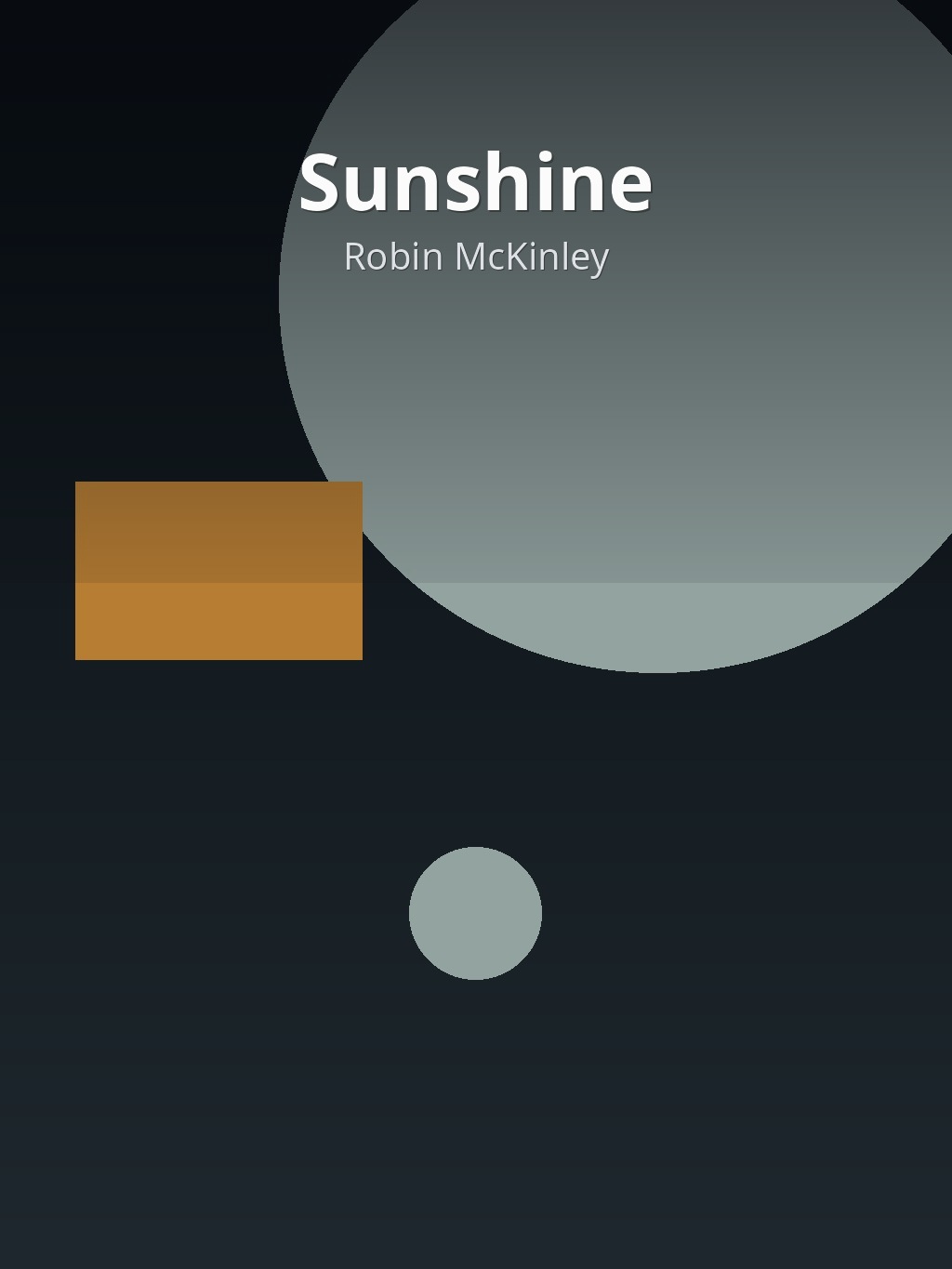 Sunshine by Robin McKinley book cover
