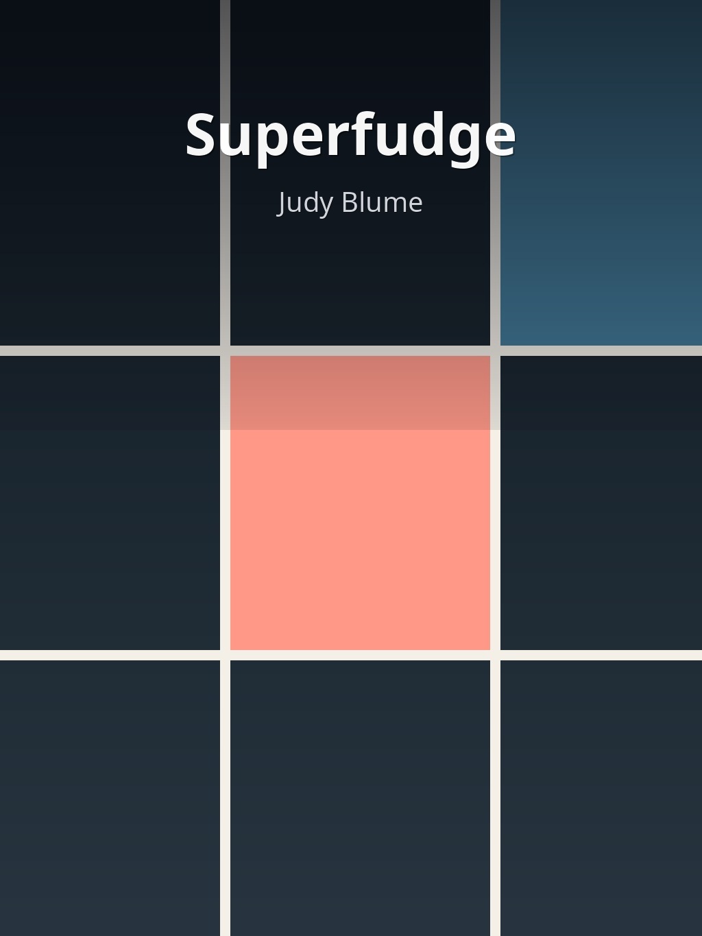 Superfudge by Judy Blume book cover