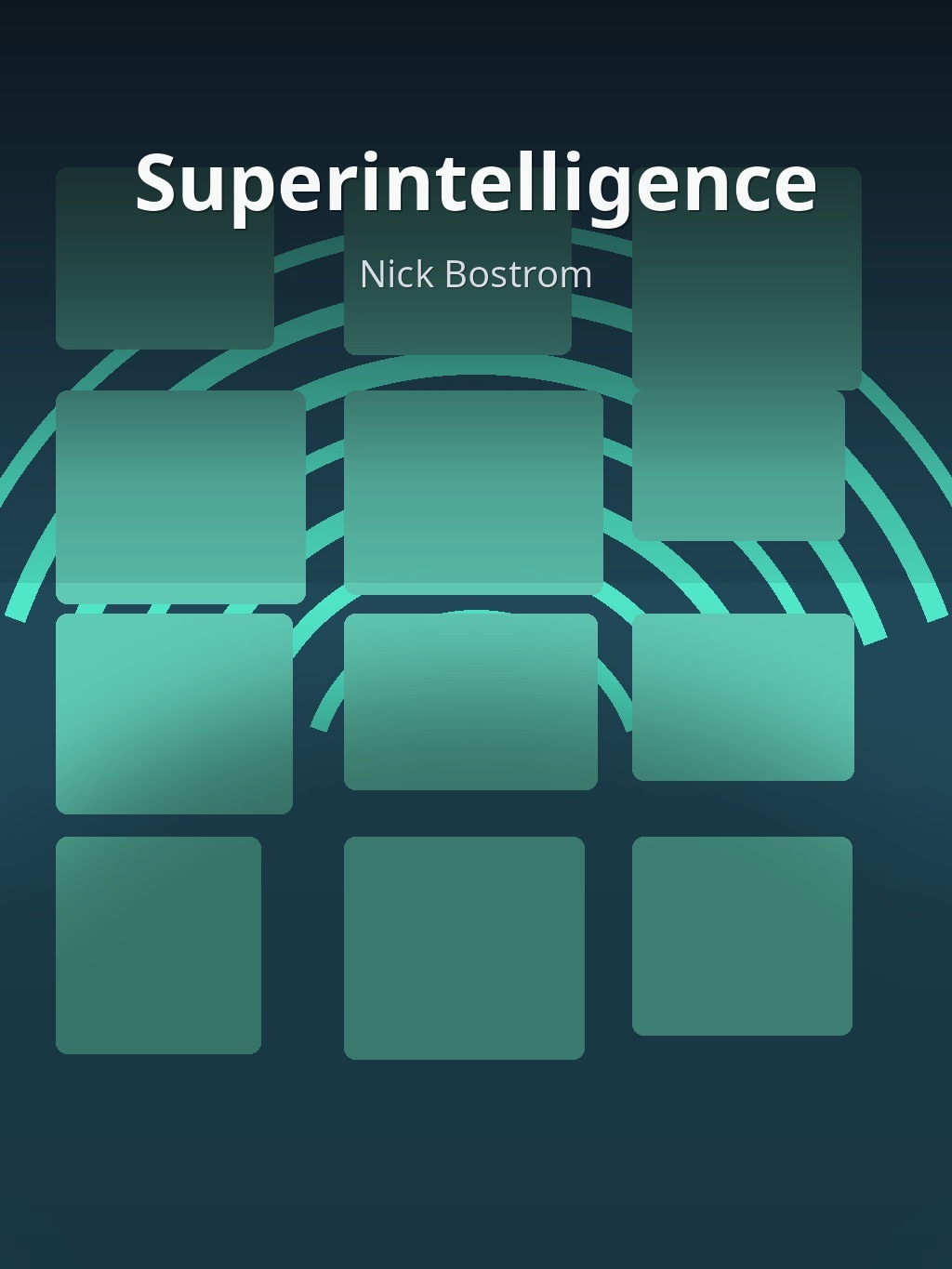 Superintelligence by Nick Bostrom book cover