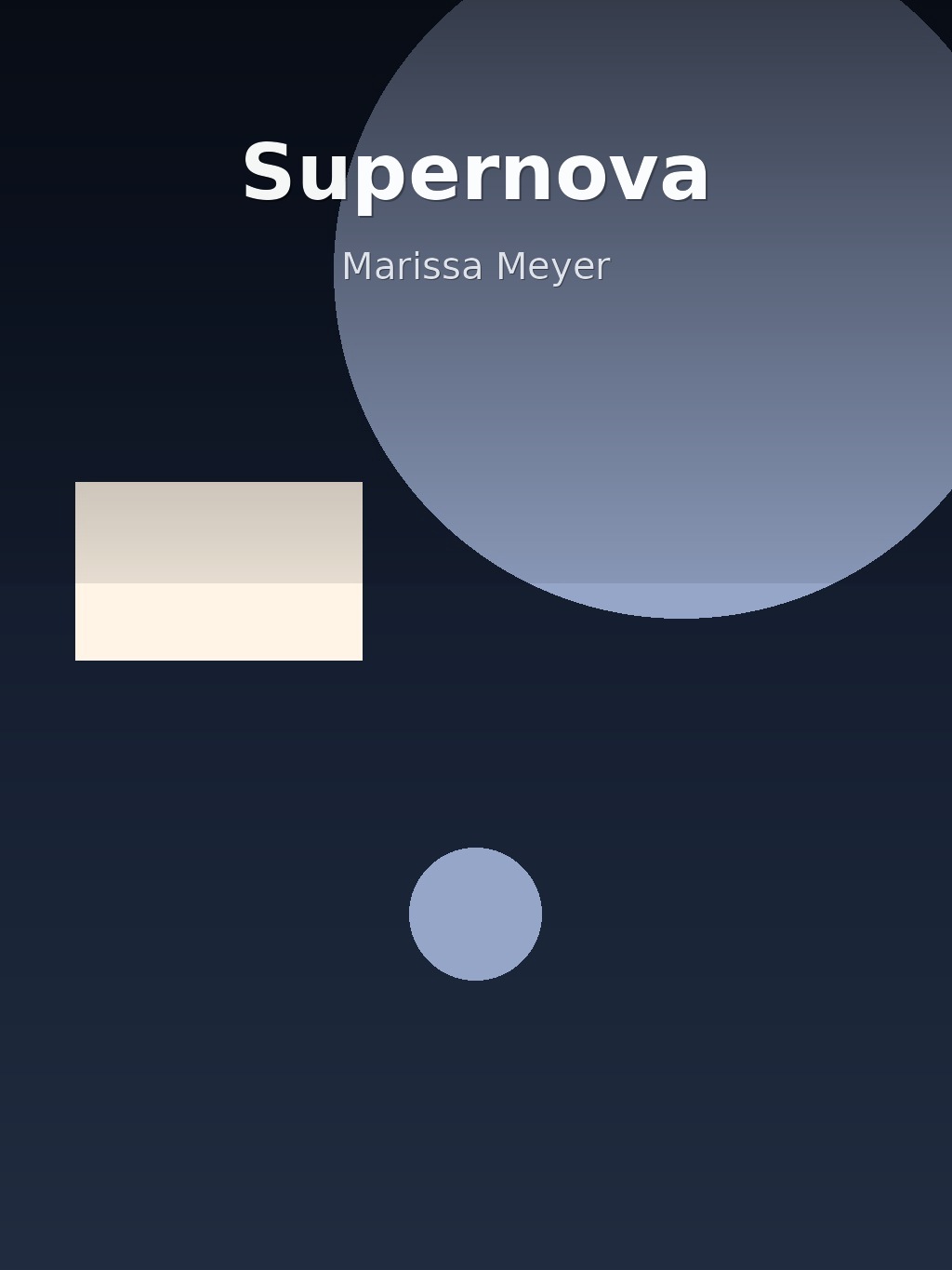 Supernova by Marissa Meyer book cover