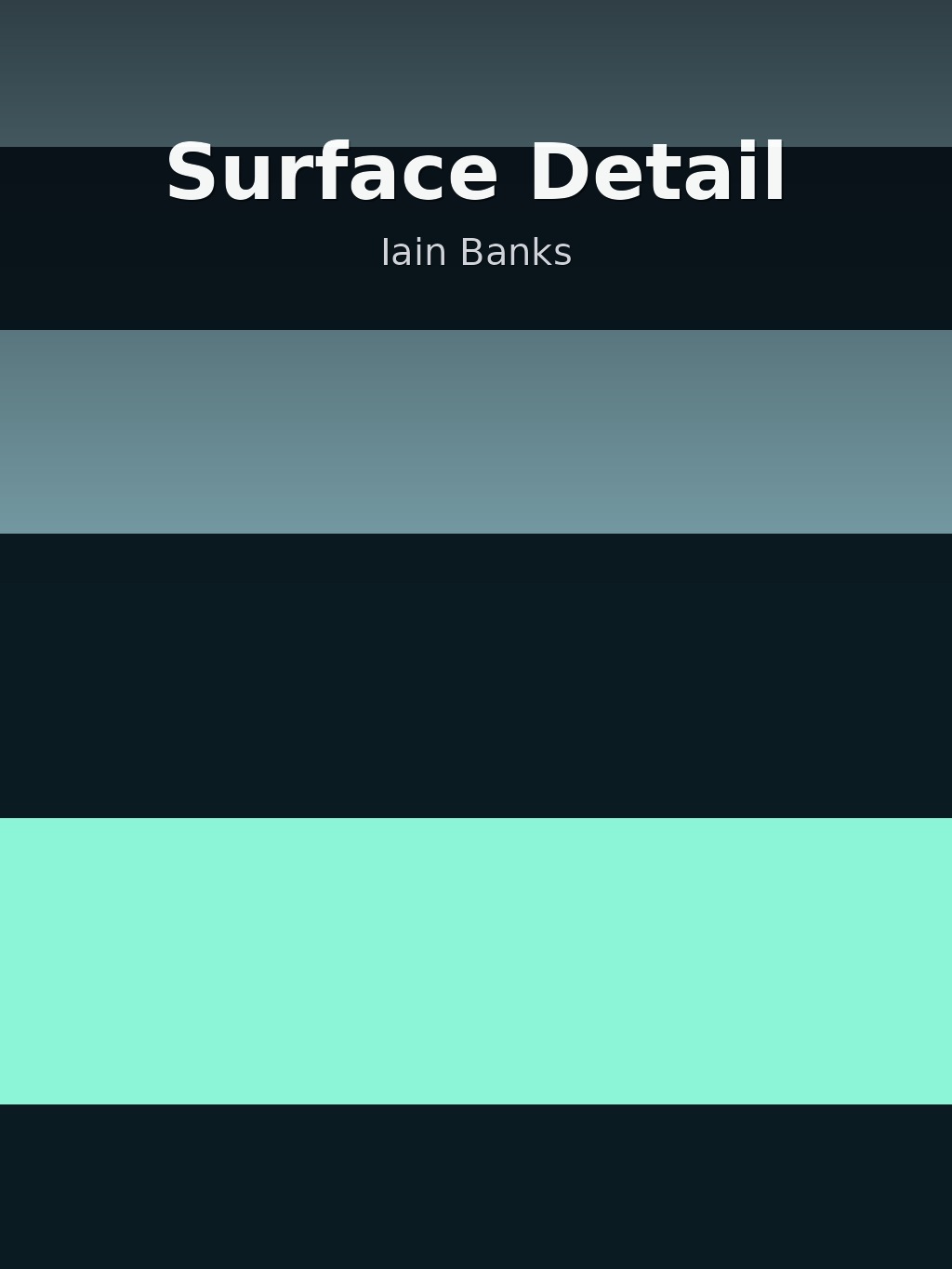 Surface Detail by Iain Banks book cover