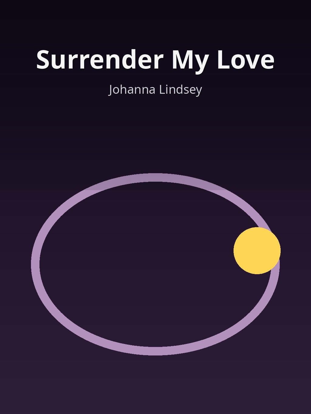 Surrender My Love by Johanna Lindsey book cover