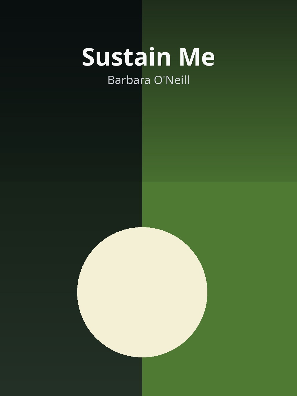 Sustain Me by Barbara O'Neill book cover