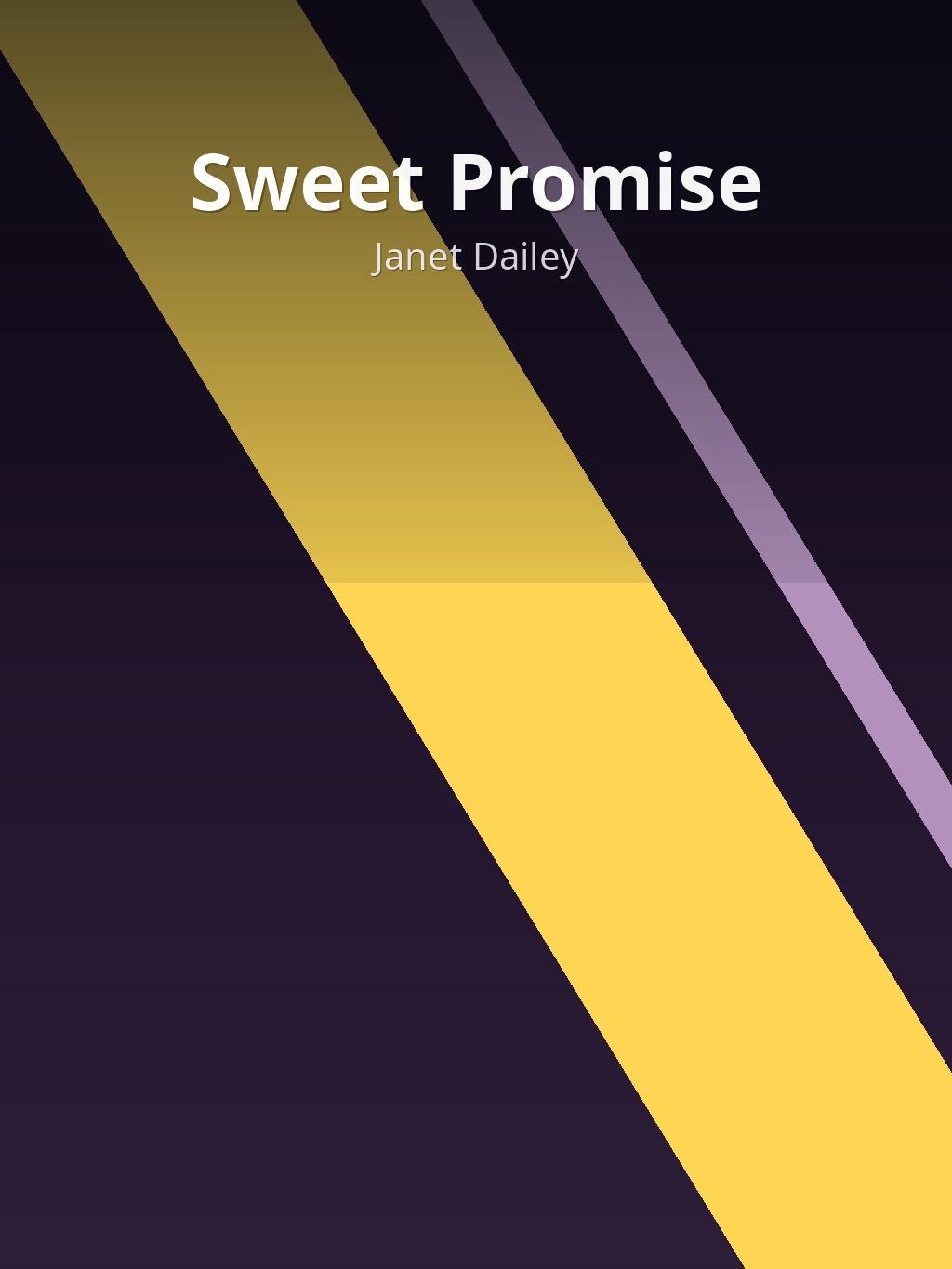 Sweet Promise by Janet Dailey book cover