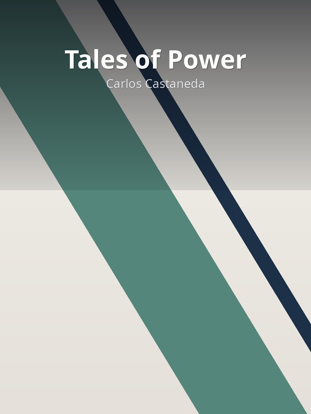 Tales of Power by Carlos Castaneda book cover
